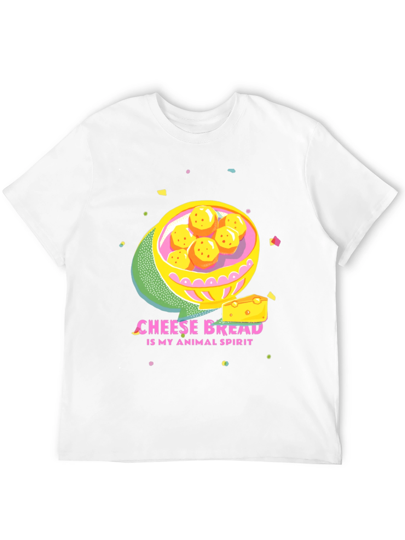 Black Cheese Bread Animal Spirit Graphic Tee view 12