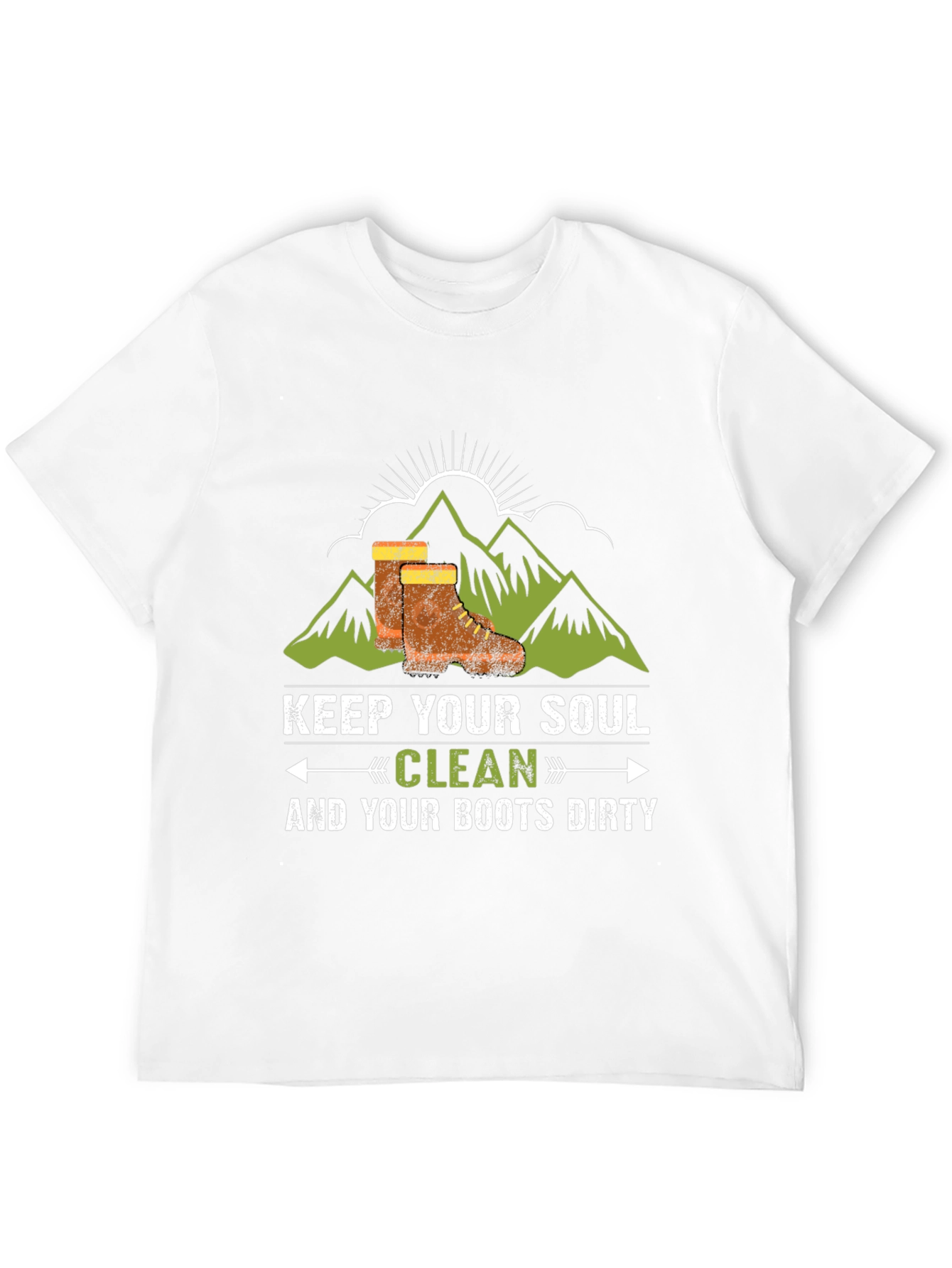 Keep Your Soul Clean & Boots Dirty T-Shirt - 12
