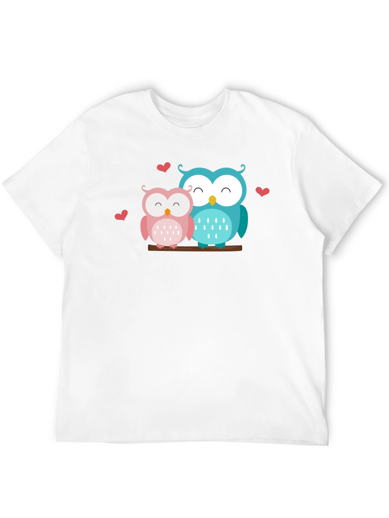 Black Owl Love T-Shirt view 12