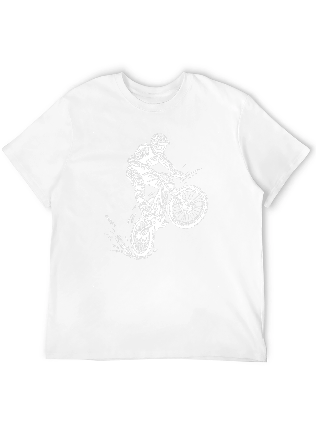 Black Black Bike Stunt T-Shirt view 12