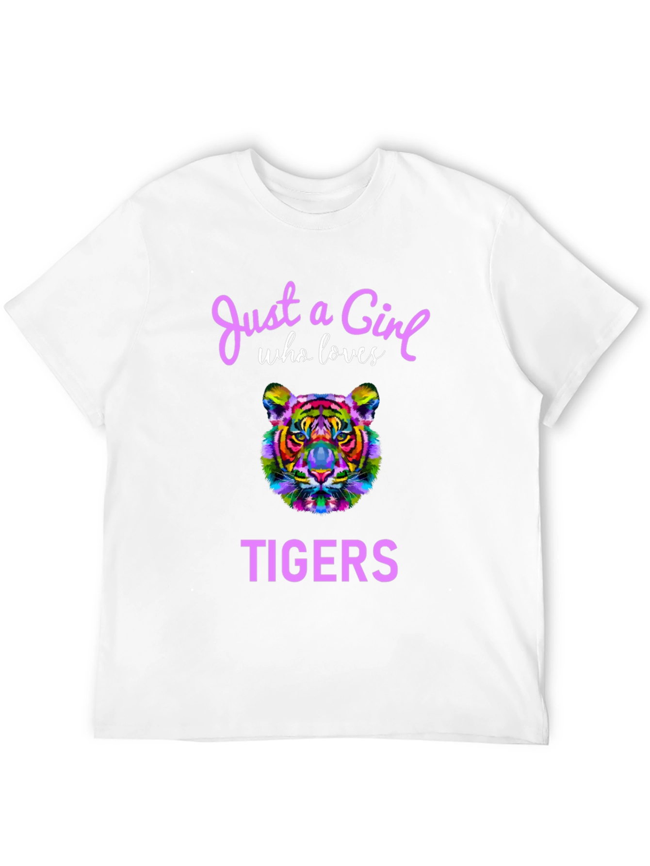 Black Girl Who Loves Tigers T-Shirt view 12