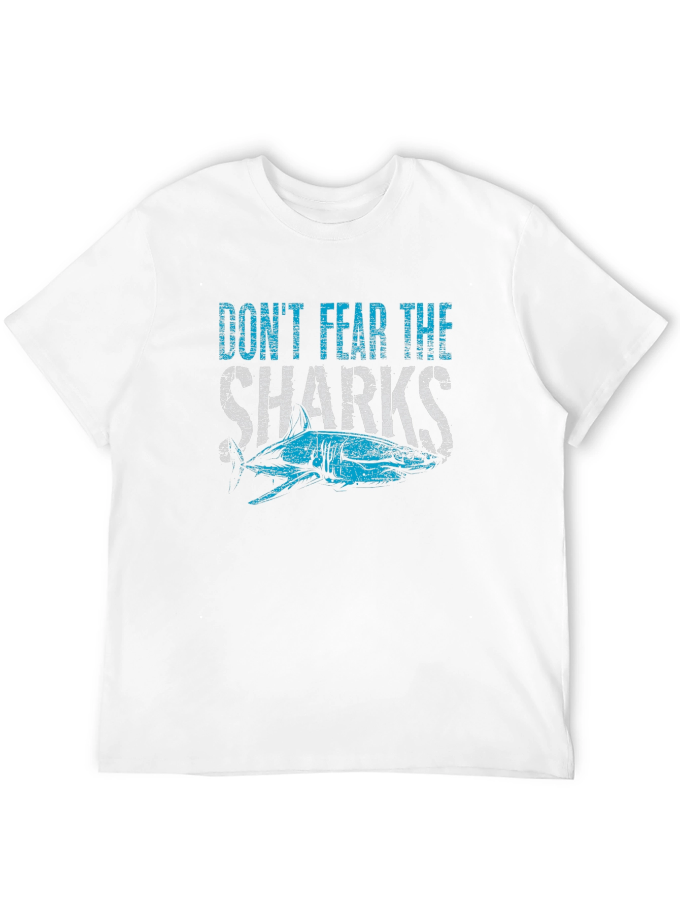 Black Don't Fear the Sharks Graphic Tee view 12