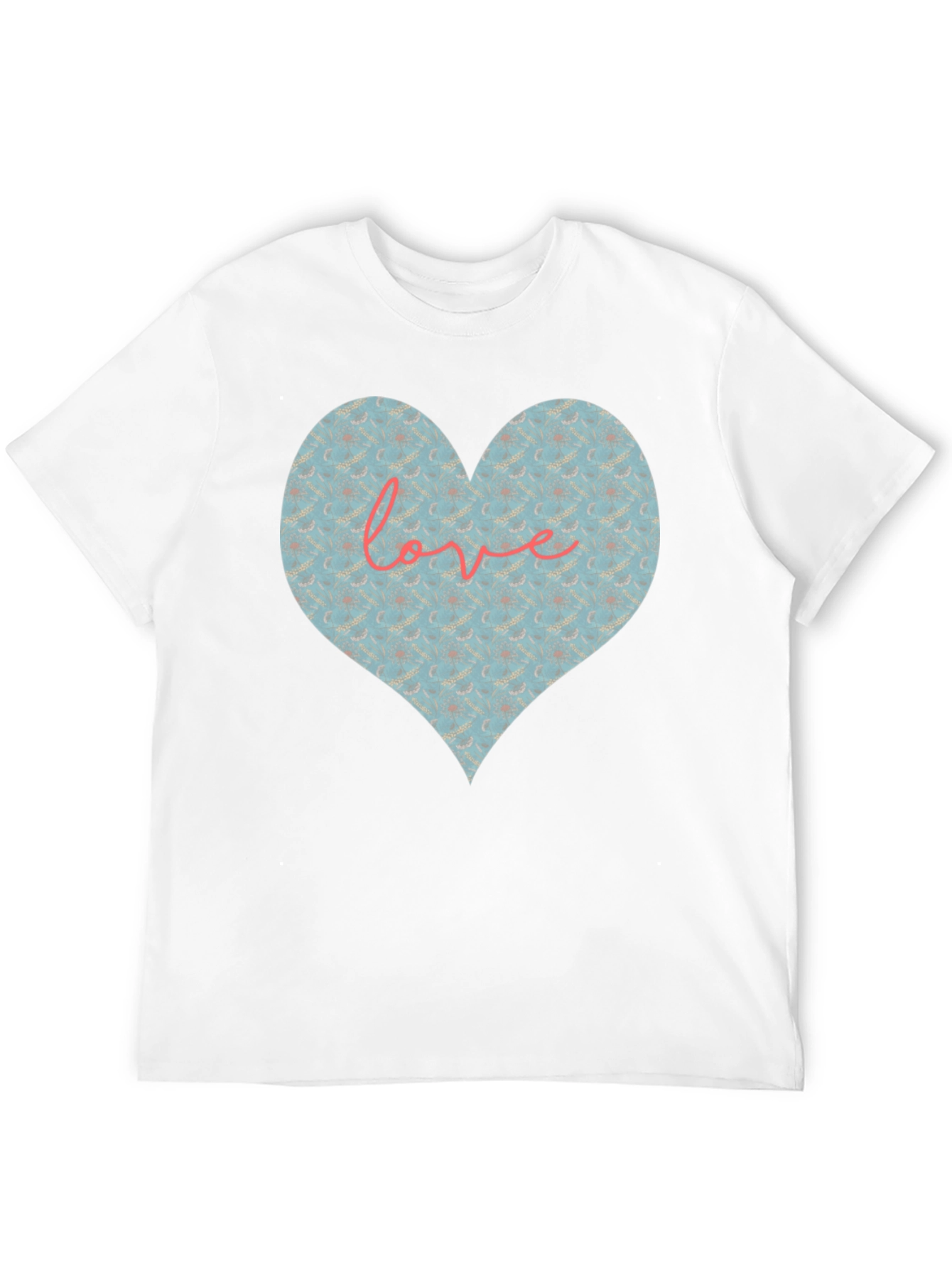 Black Heart Love Graphic Black T-Shirt view 12