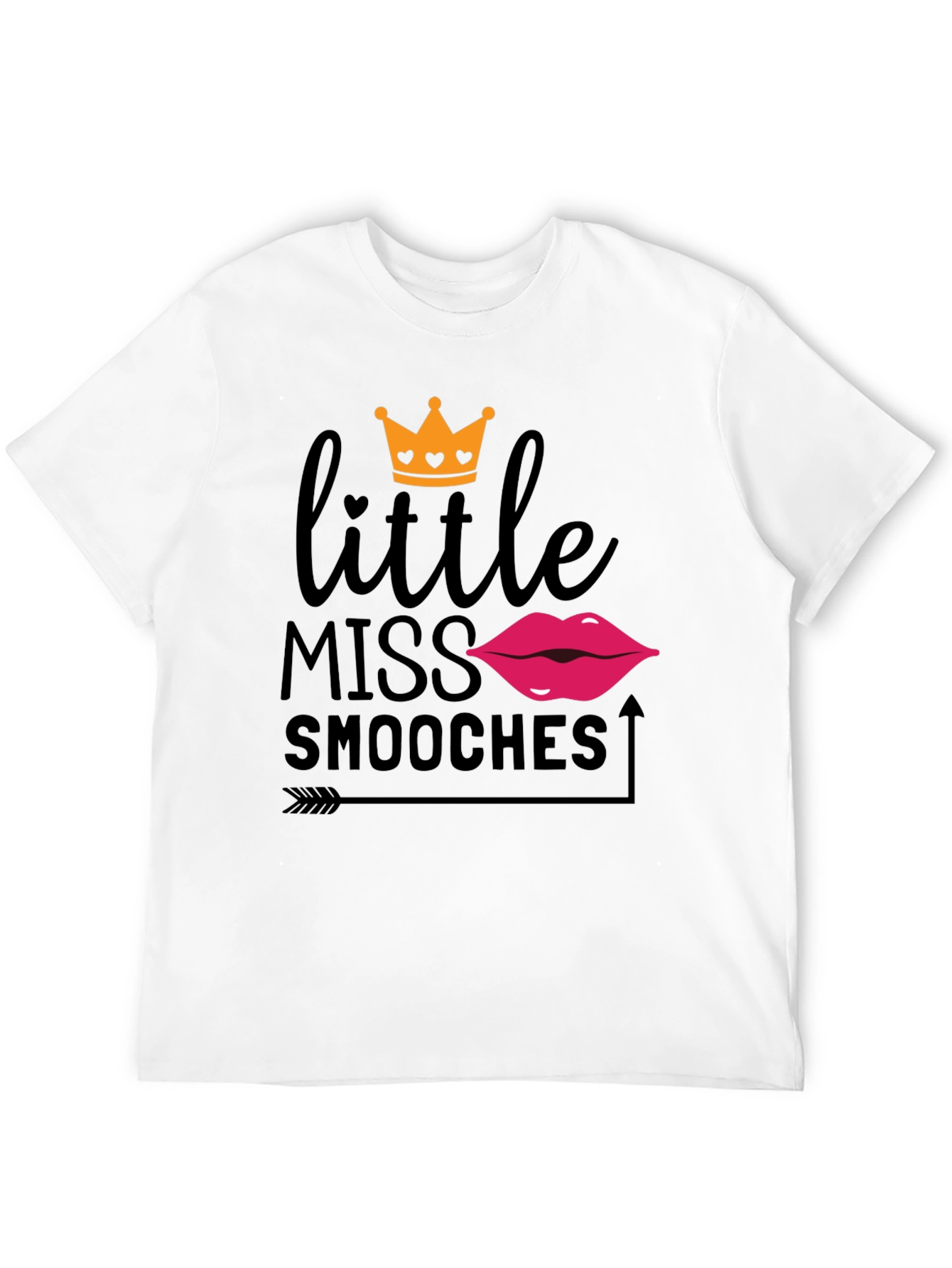Little Miss Smooches T-Shirt - Cute Women's Top - 12