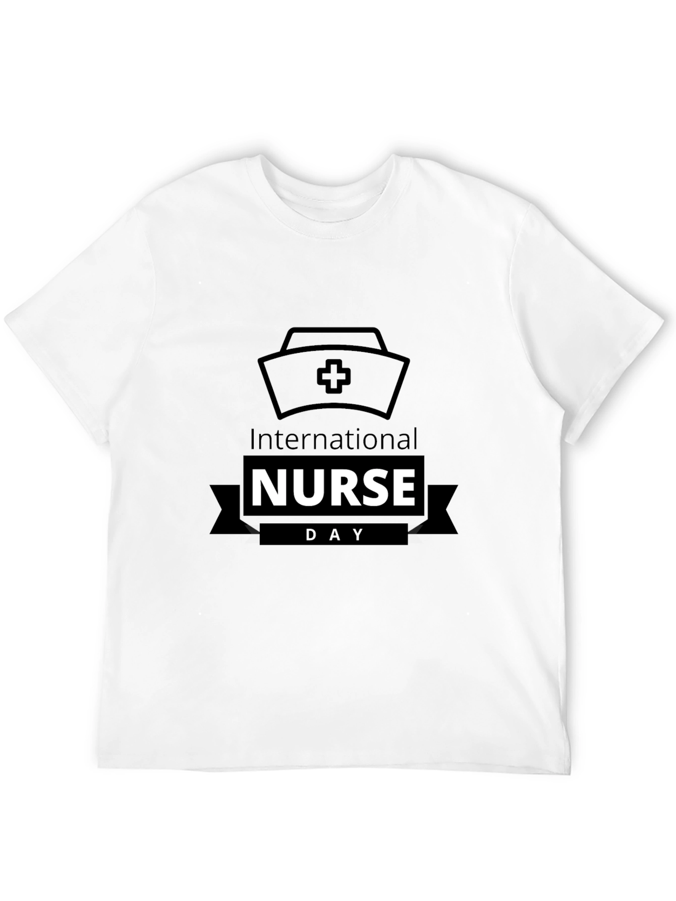 Black International Nurse Day Black T-Shirt view 12
