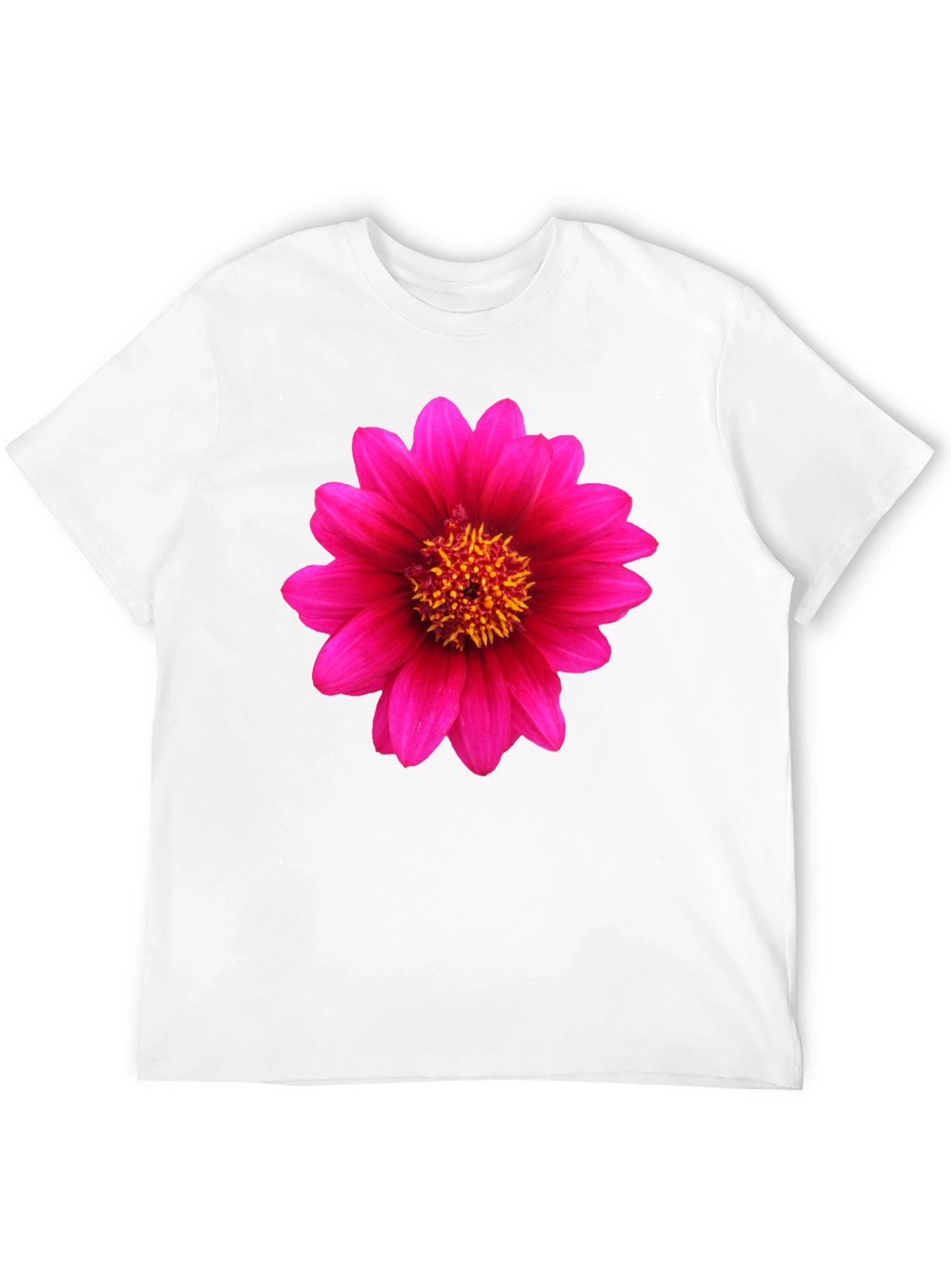 Black Floral Print Black T-Shirt view 12