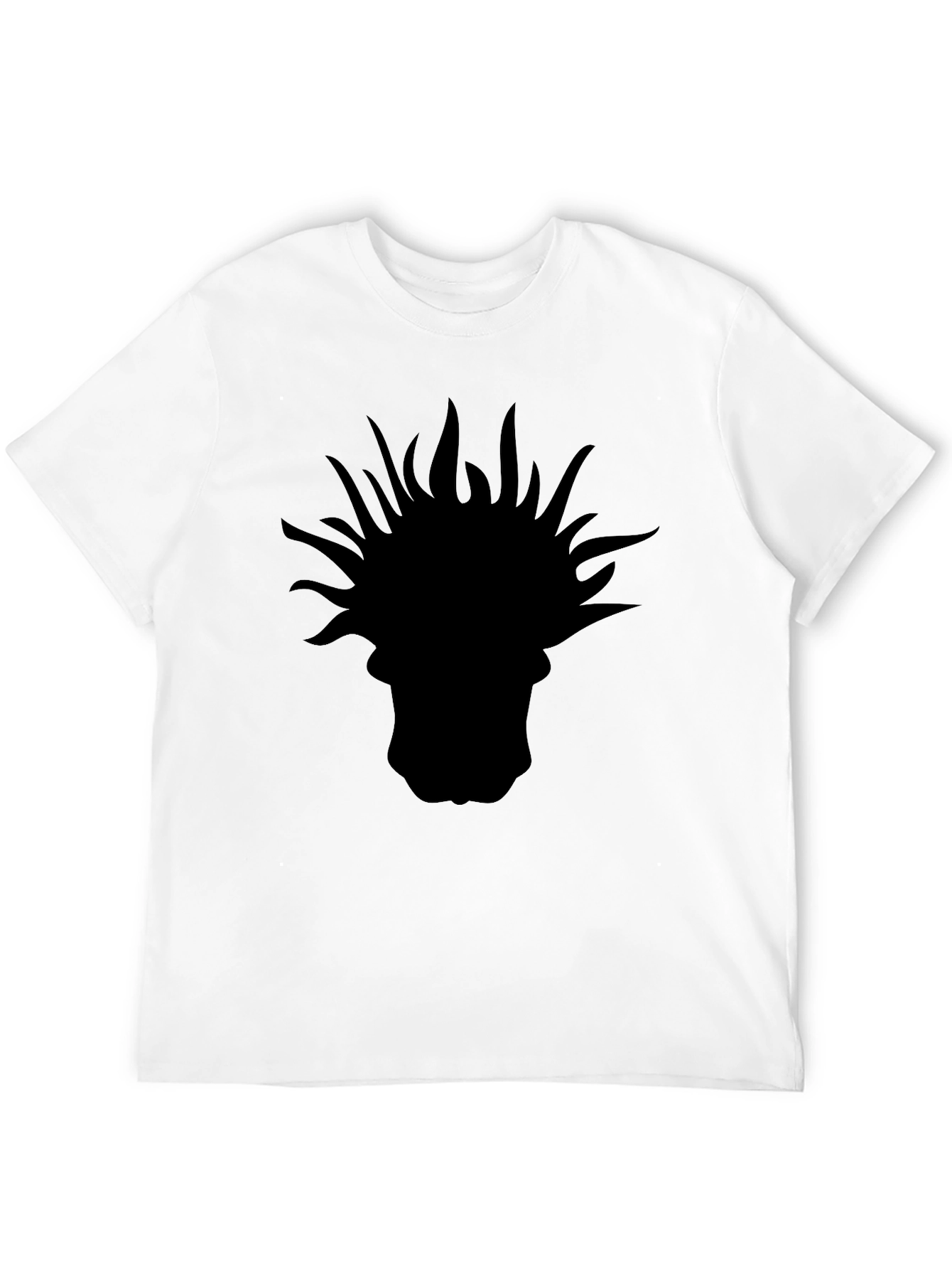 Black Silhouette Graphic Tee - Unique Design view 12