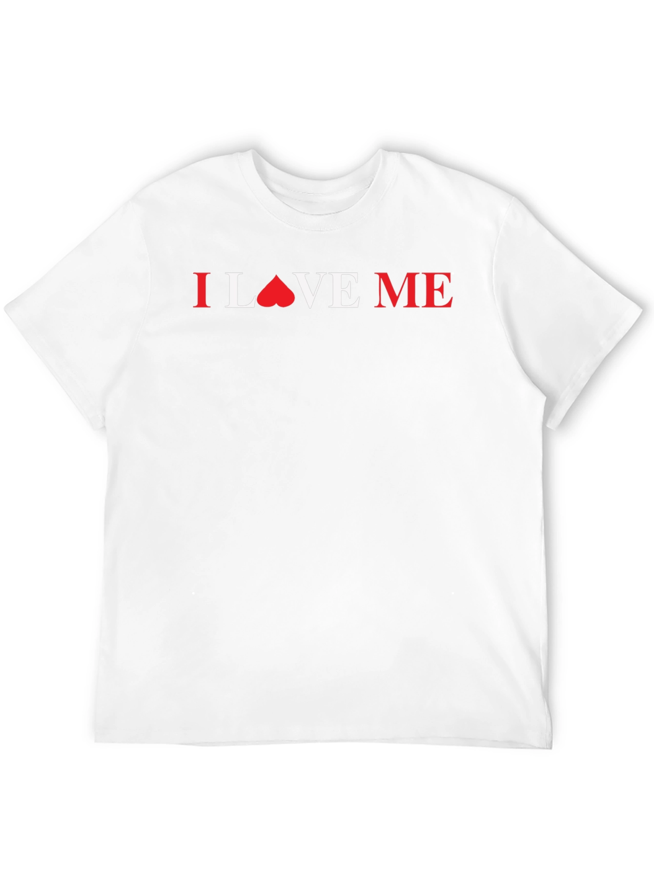 Black I Love Me Graphic Tee - Soft Cotton Blend view 12
