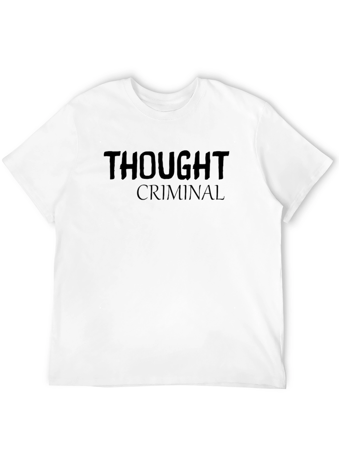 Black Thought Criminal Black Graphic Tee view 12