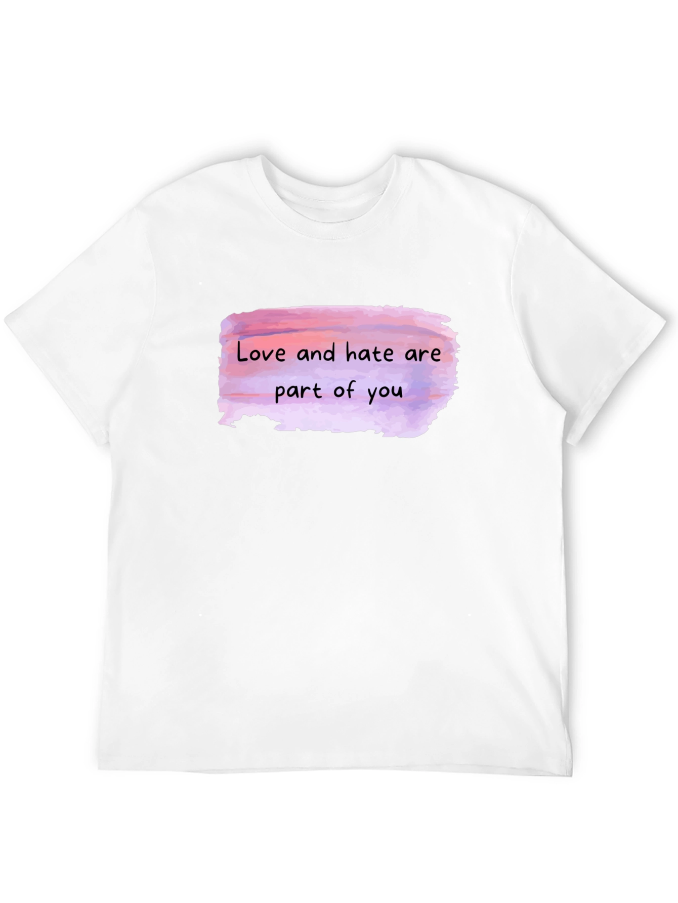 Black Love and Hate Tee - Express Yourself view 12
