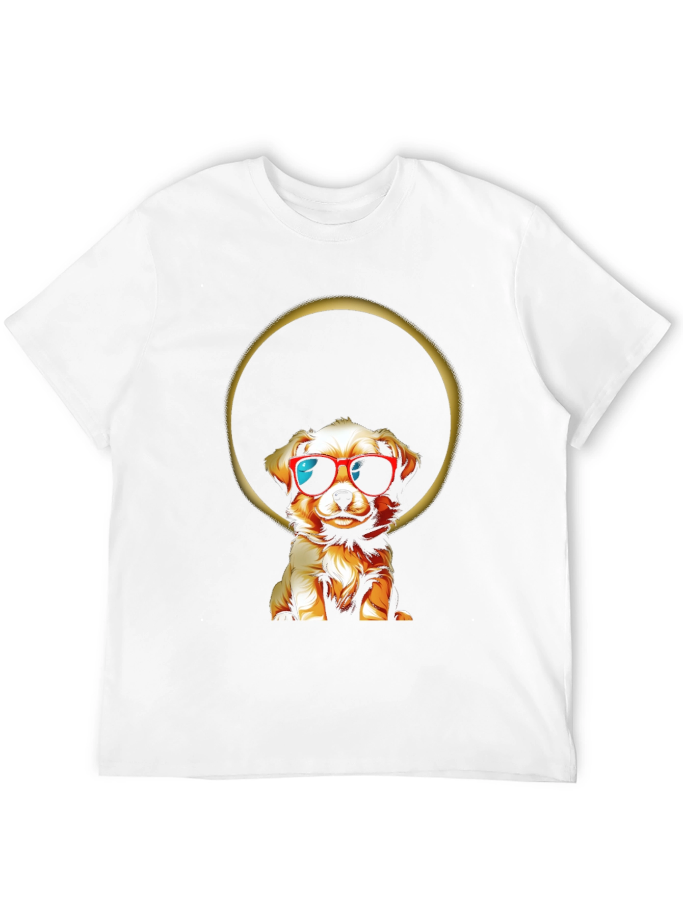Black Cool Dog T-Shirt - Graphic Tee view 12