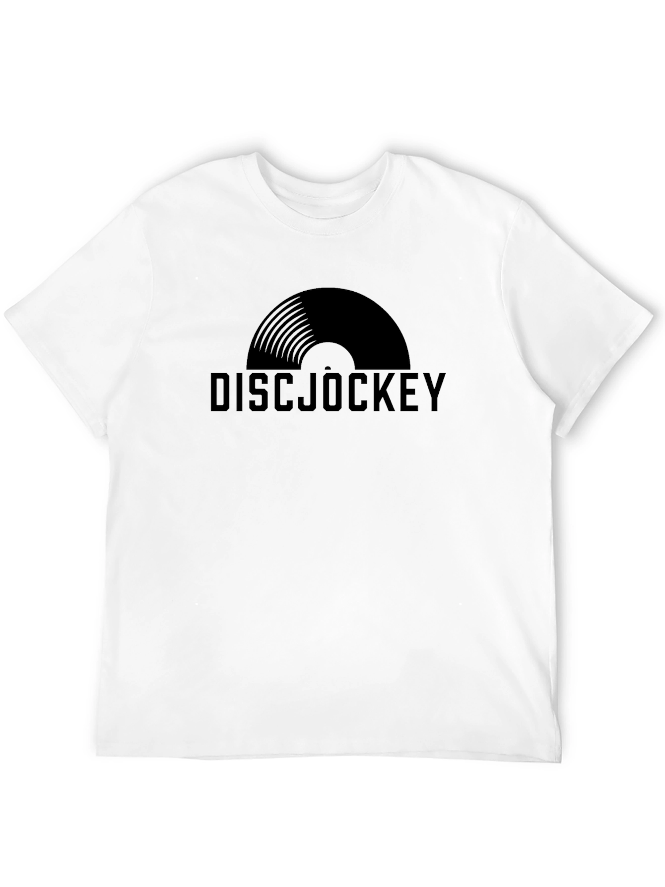 Black Disc Jockey Graphic Tee - Black view 12