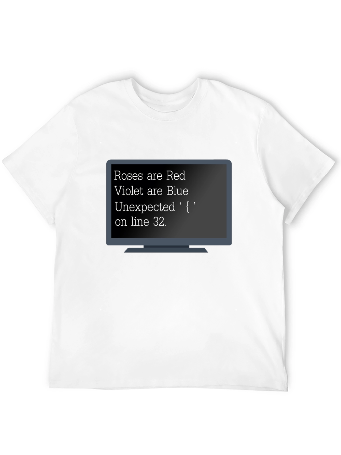Black Roses Are Red Programmer Humor T-Shirt view 12