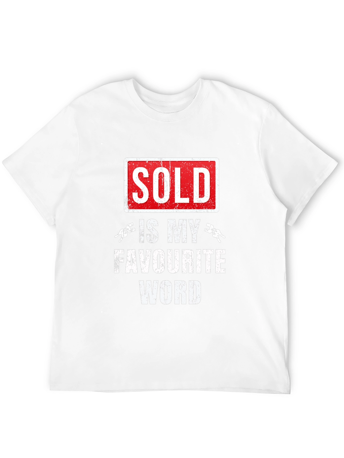 Black Sold Is My Favorite Word T-Shirt view 12