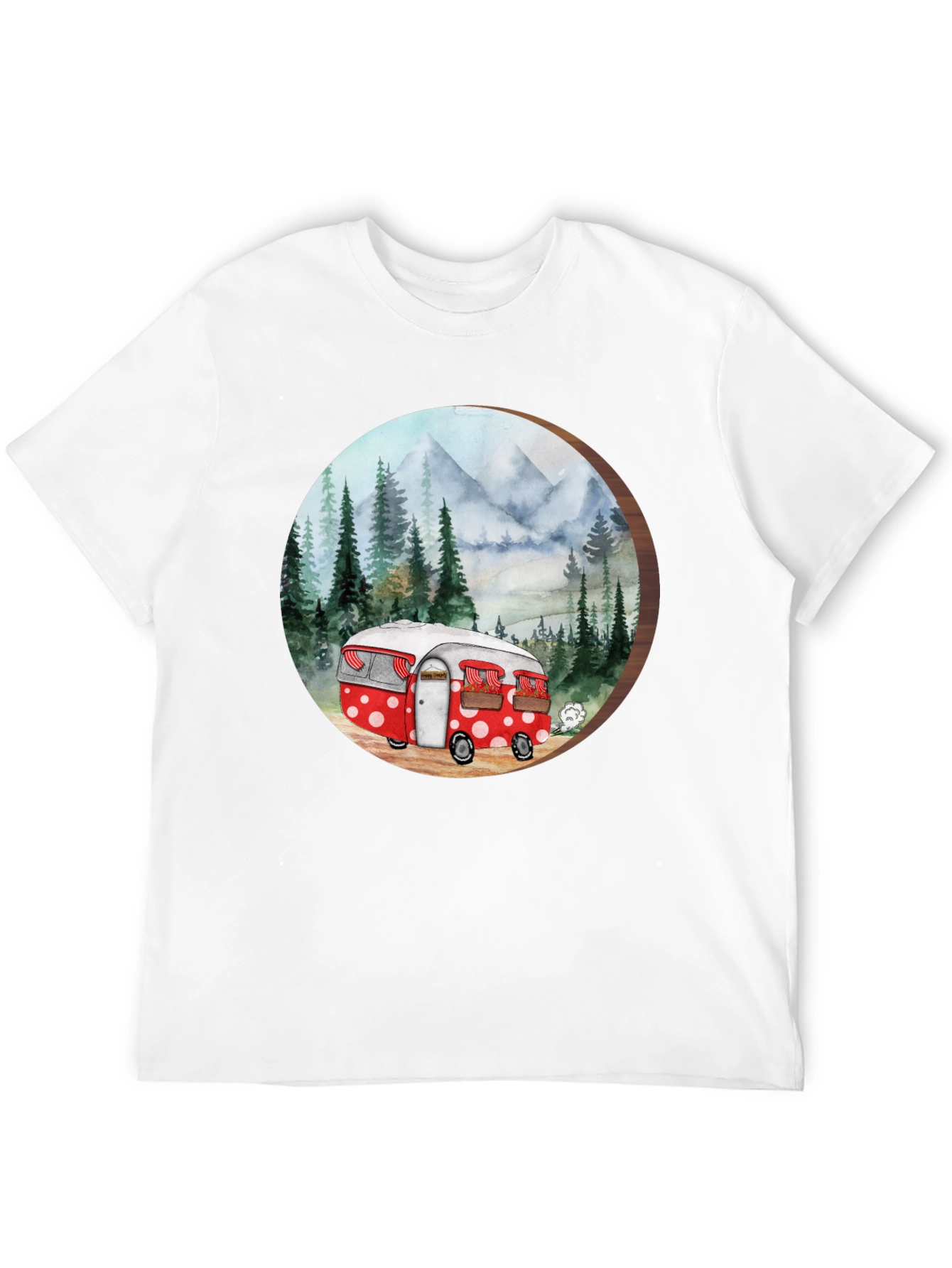 Black Camping Camper T-Shirt - Nature Adventure Tee view 12