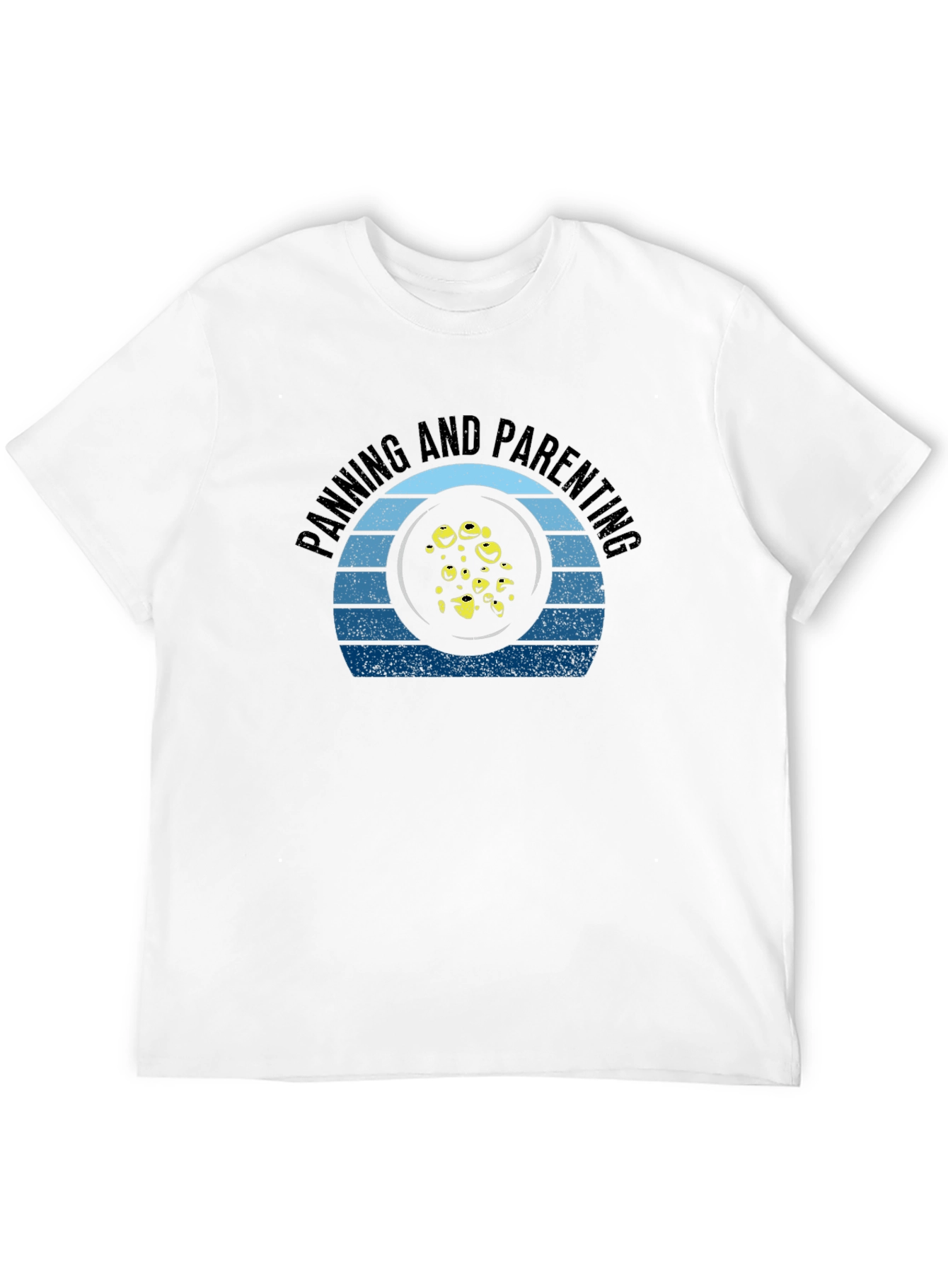 Black Panning and Parenting T-Shirt view 12