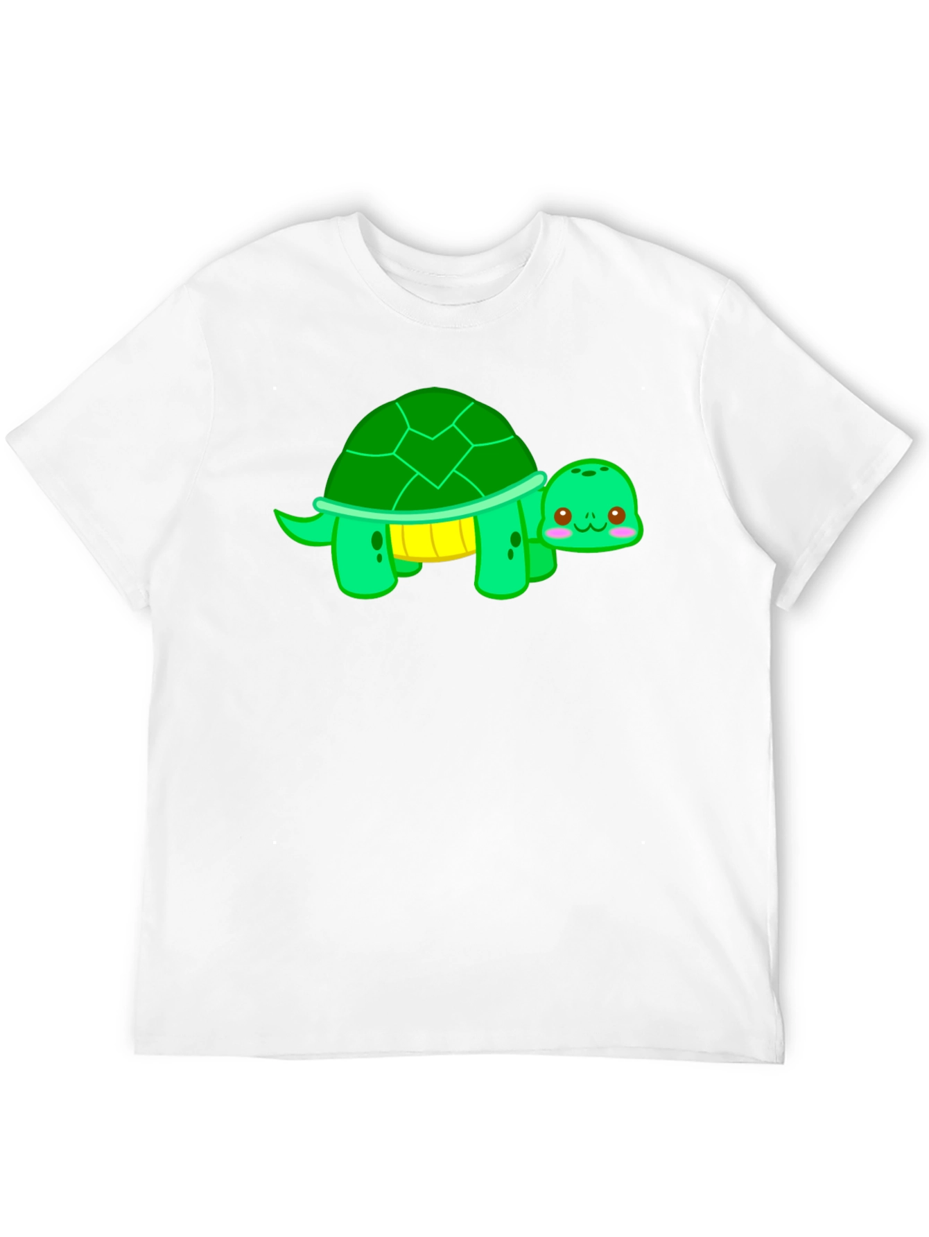 Black Cute Turtle Graphic T-Shirt - Black view 12