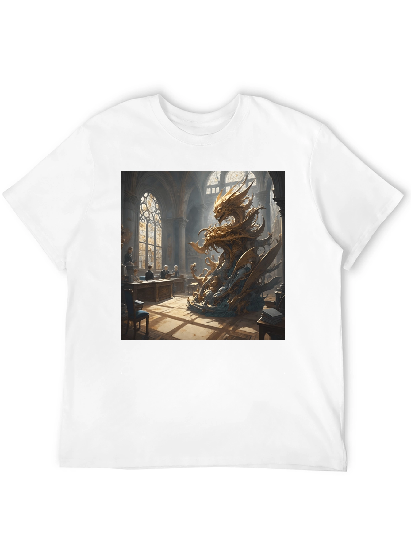 Dragon Courtroom Black Tee - 12