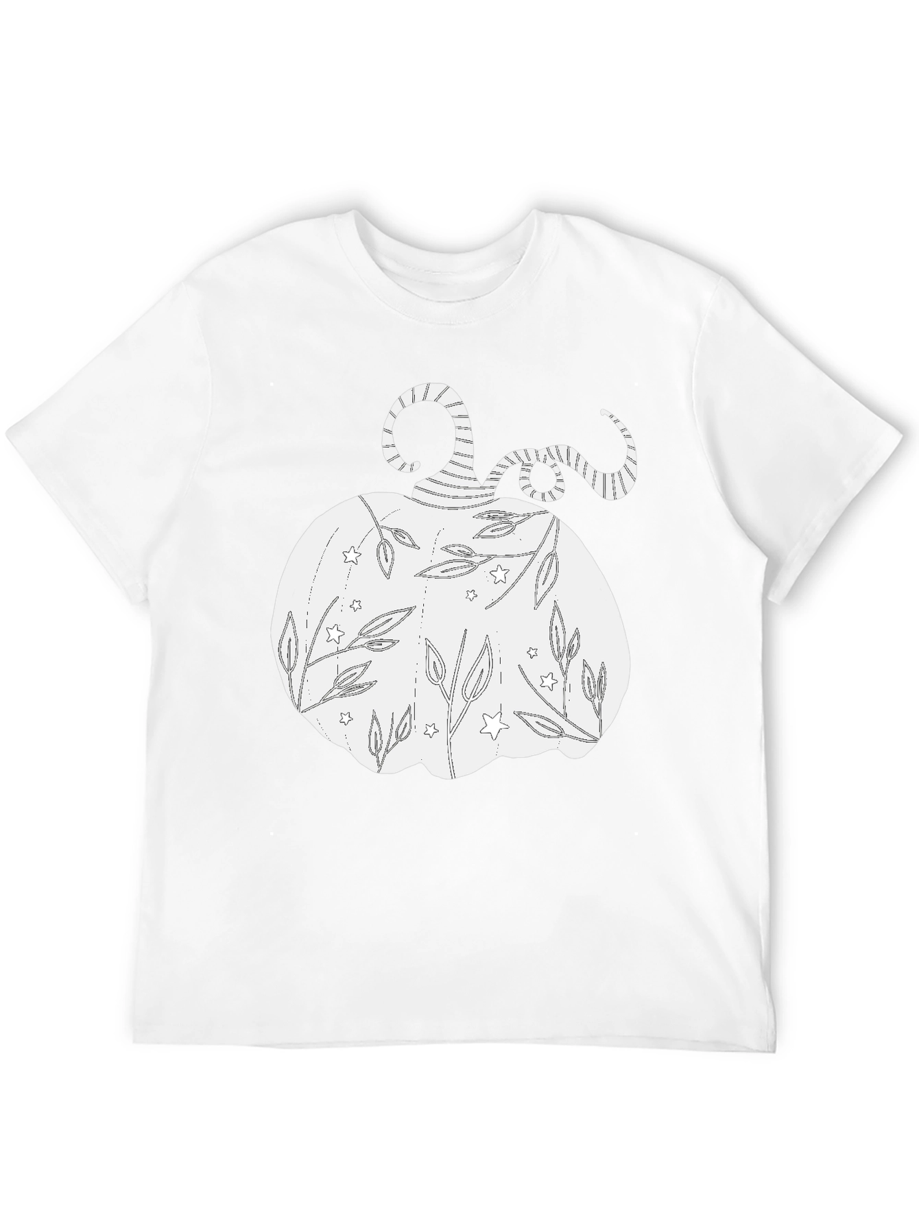 Black Pumpkin Graphic Tee - Fall Vibes view 12