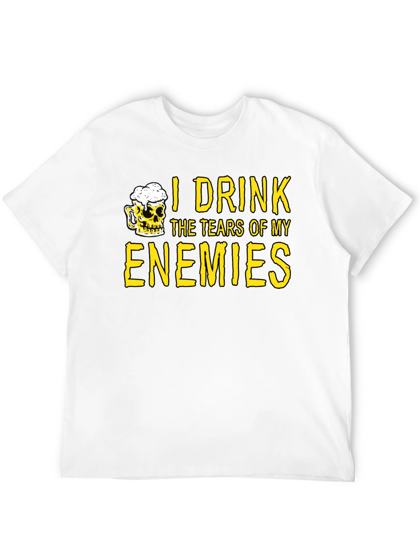 Black I Drink the Tears of My Enemies T-Shirt view 12