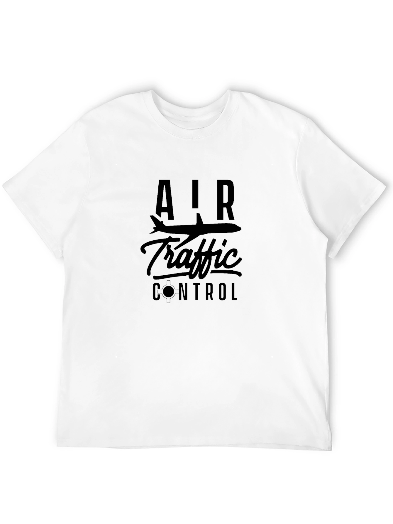 Black Air Traffic Control T-Shirt - Aviation Tee view 12
