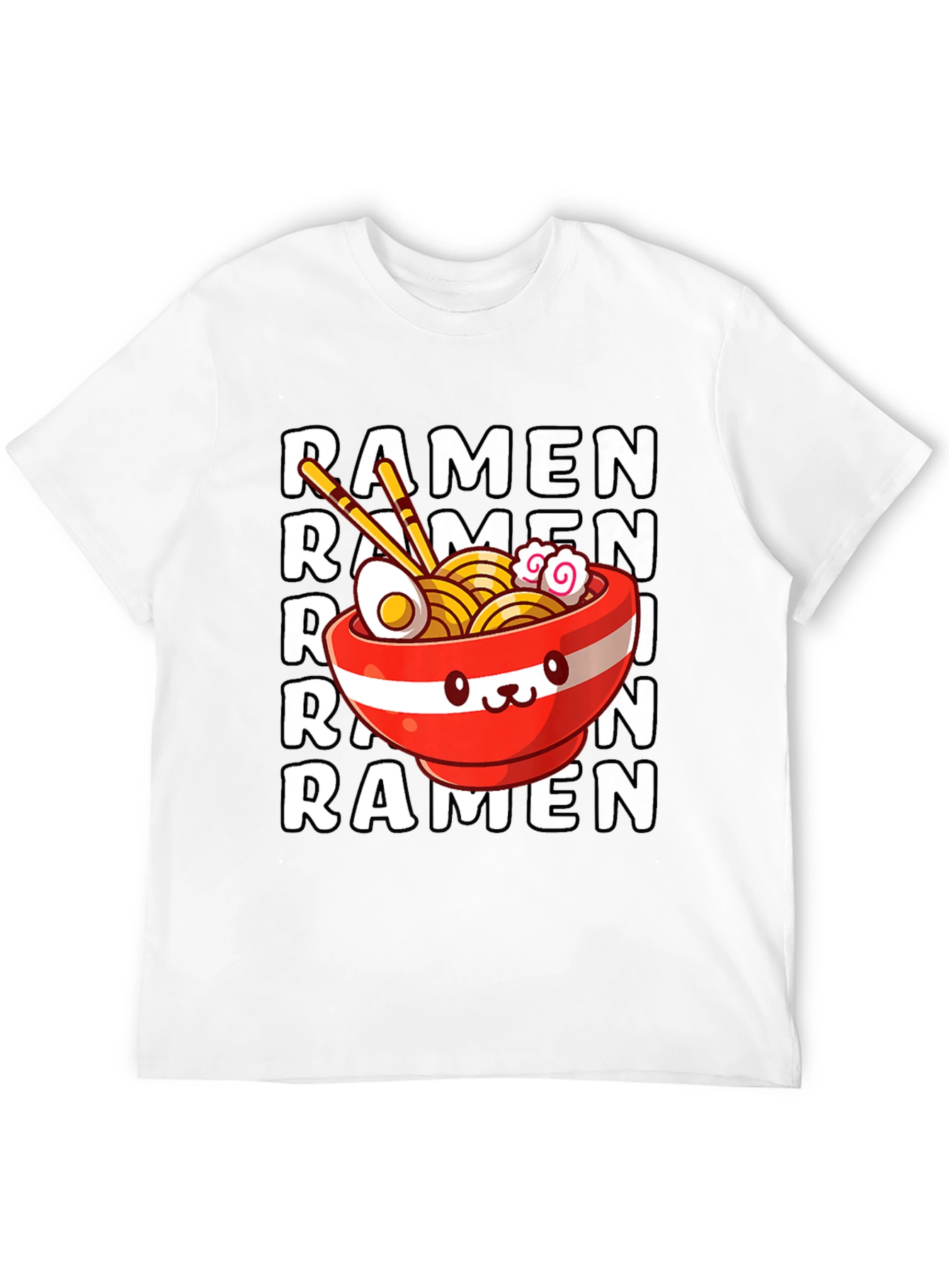 Black Ramen Lover Graphic T-Shirt view 12