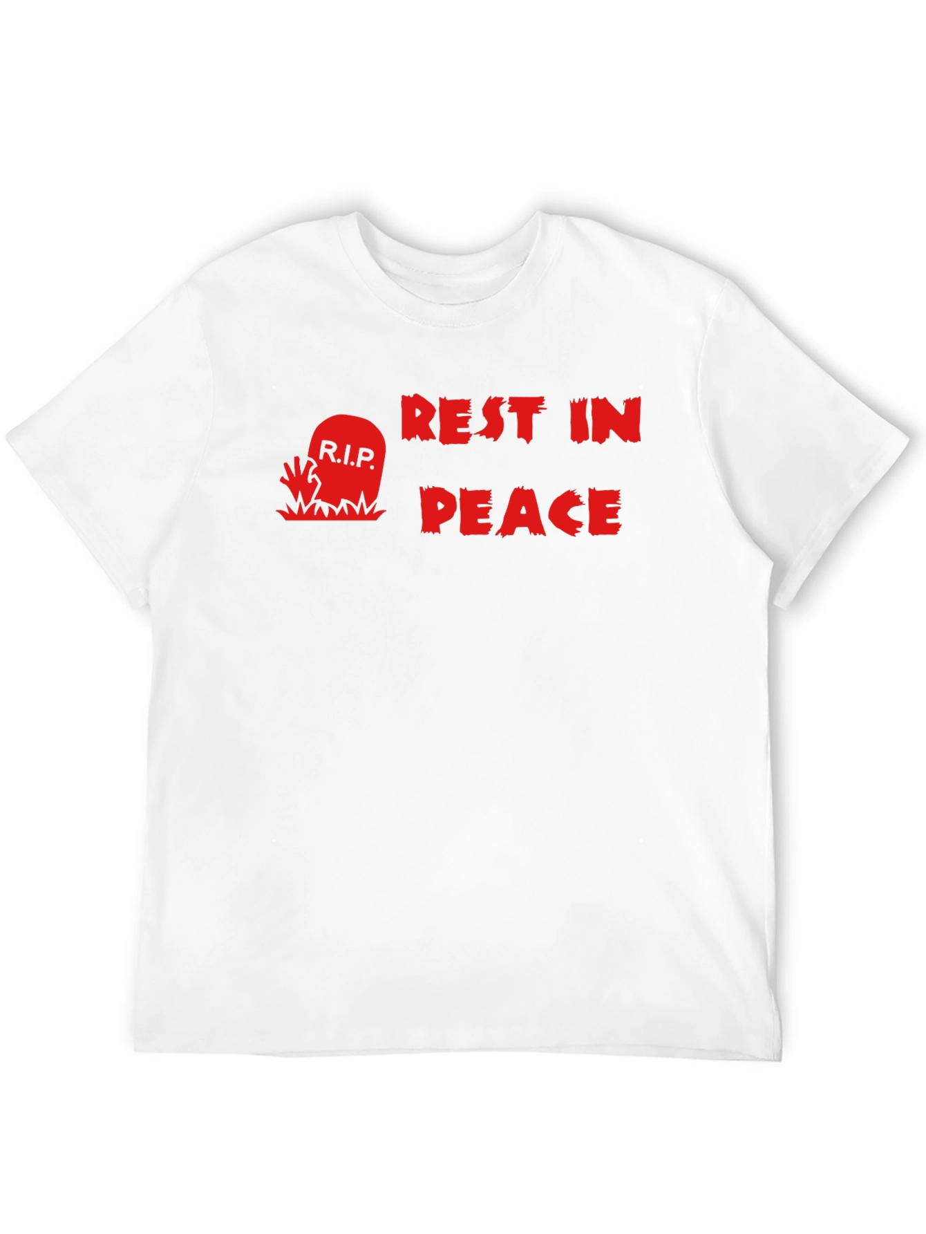 Black Rest In Peace Graphic Tee - Black T-Shirt view 12
