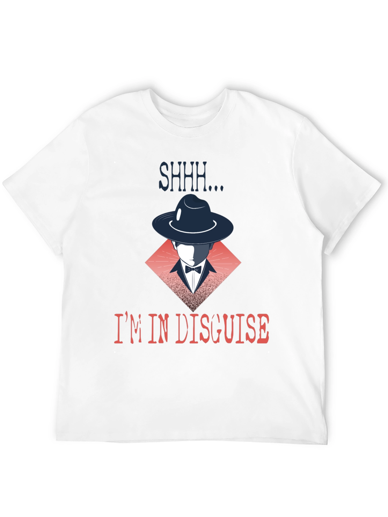 Black I'm in Disguise Graphic T-Shirt view 12