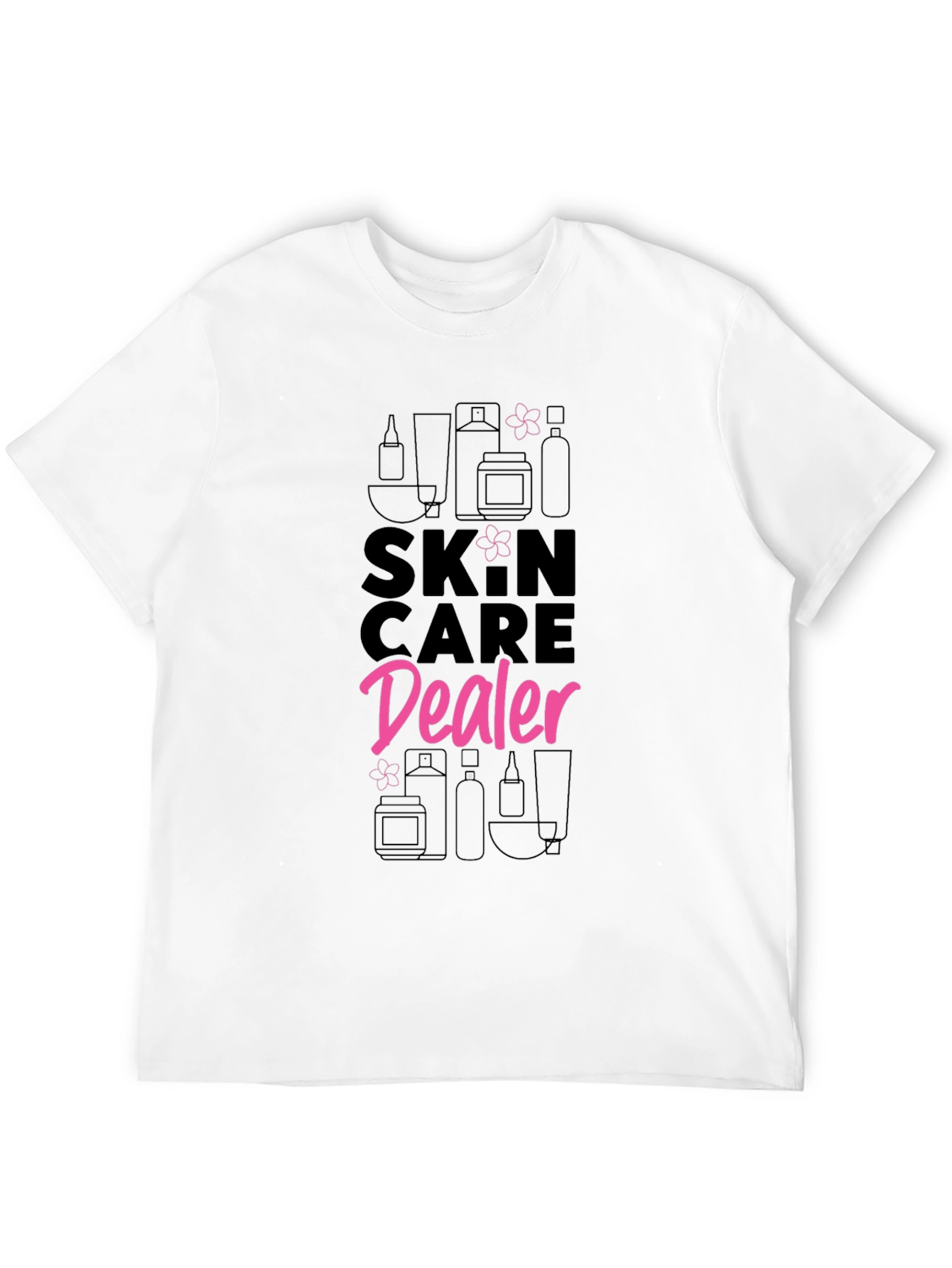 Black Skincare Dealer Graphic Tee view 12