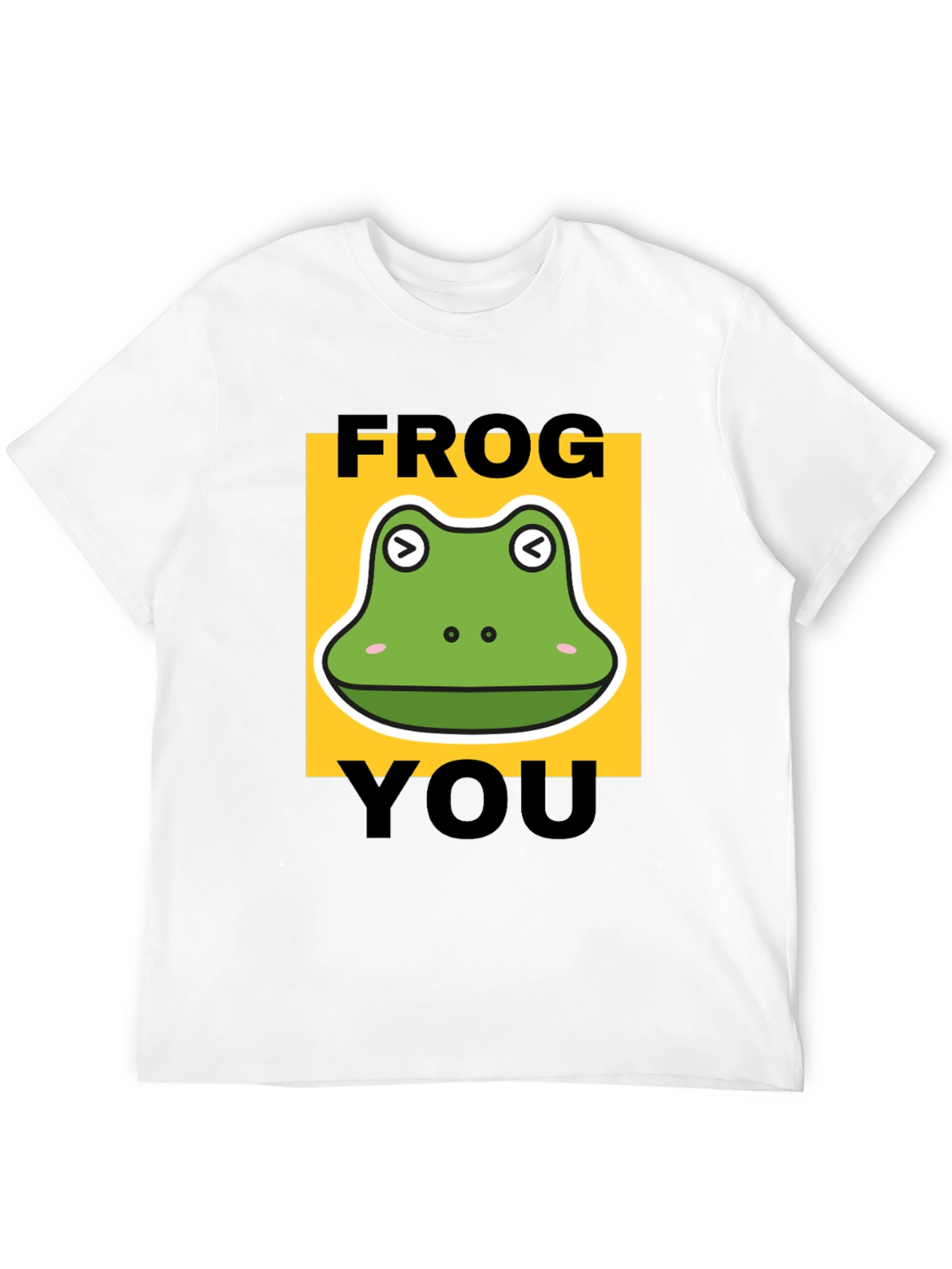 Black Frog You Funny Graphic T-Shirt view 12
