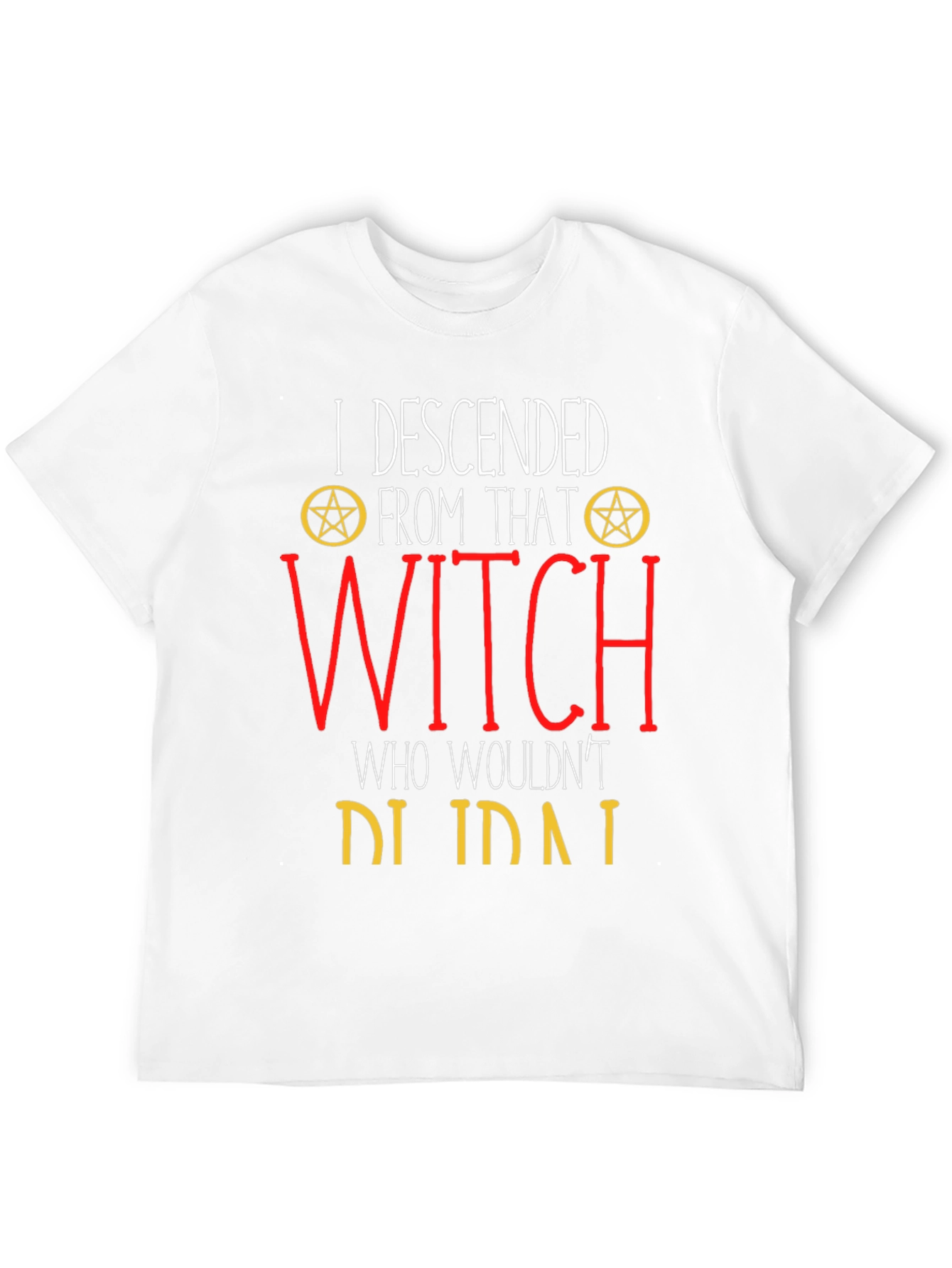 Black Witch Descendant Graphic Tee - Black view 12