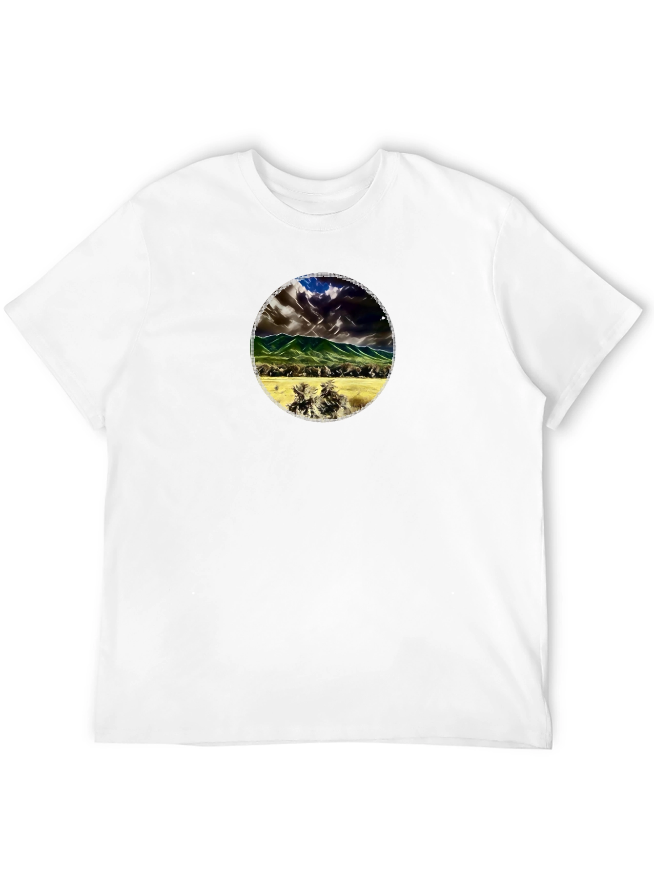 Black Mountain Graphic Black T-Shirt view 12