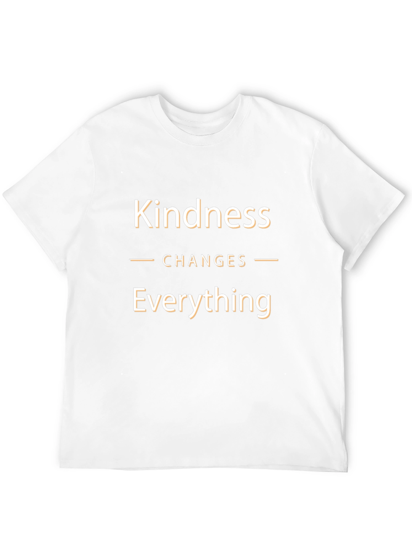Black Kindness Changes Everything T-Shirt view 12