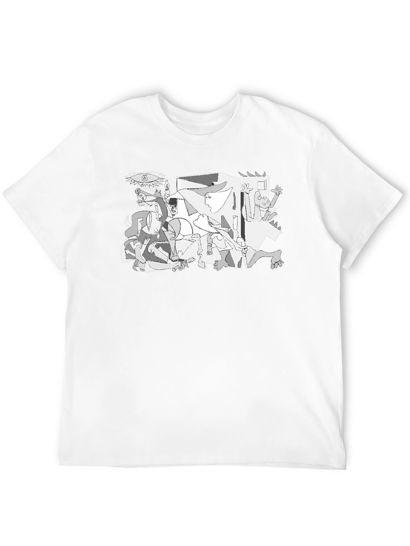 Guernica Art T-Shirt - Stylish Graphic Tee - 12