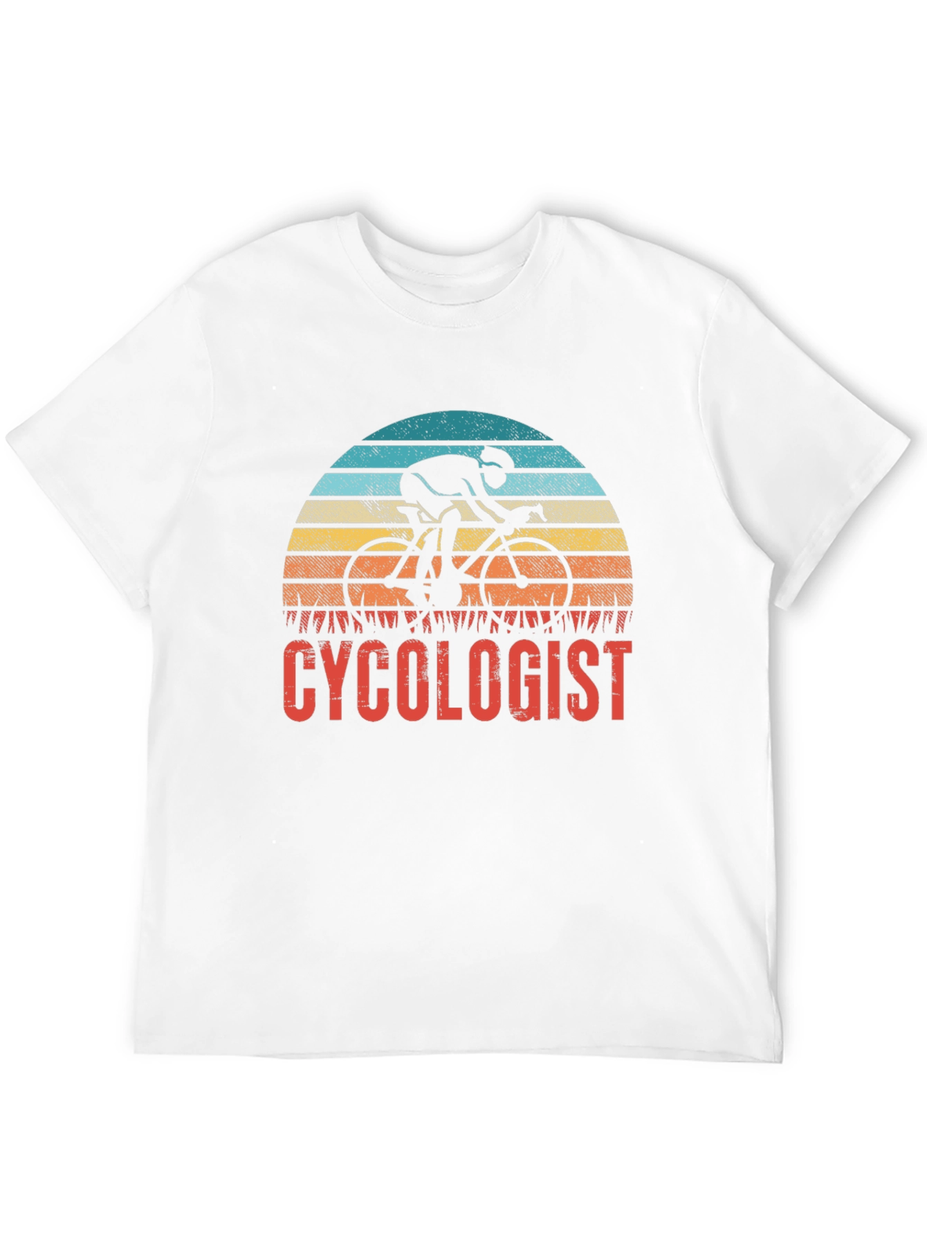 Black Cycologist T-Shirt - Funny Cycling Gift for Bike Lovers view 12
