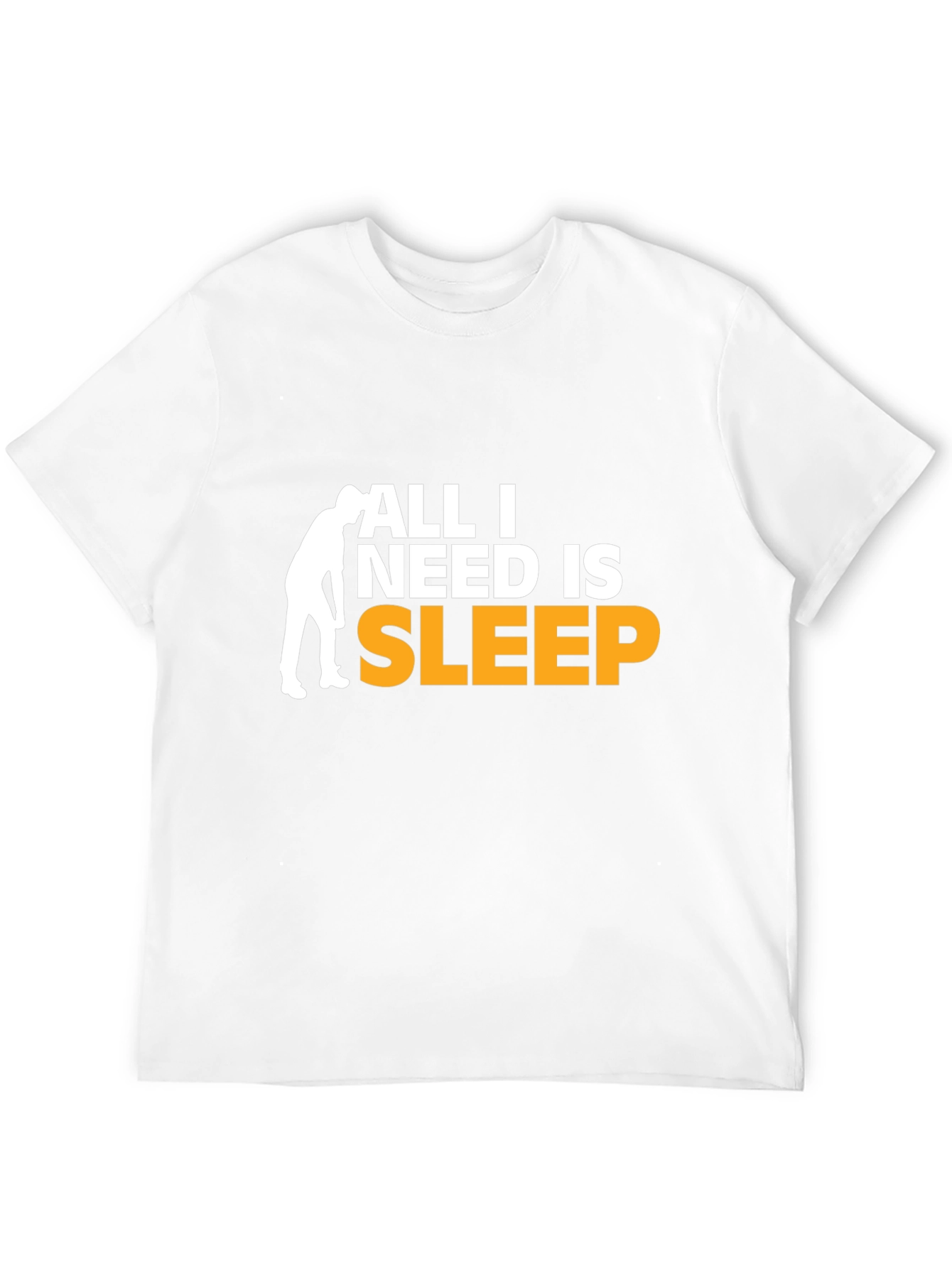 Black All I Need Is Sleep Graphic Tee - Black view 12