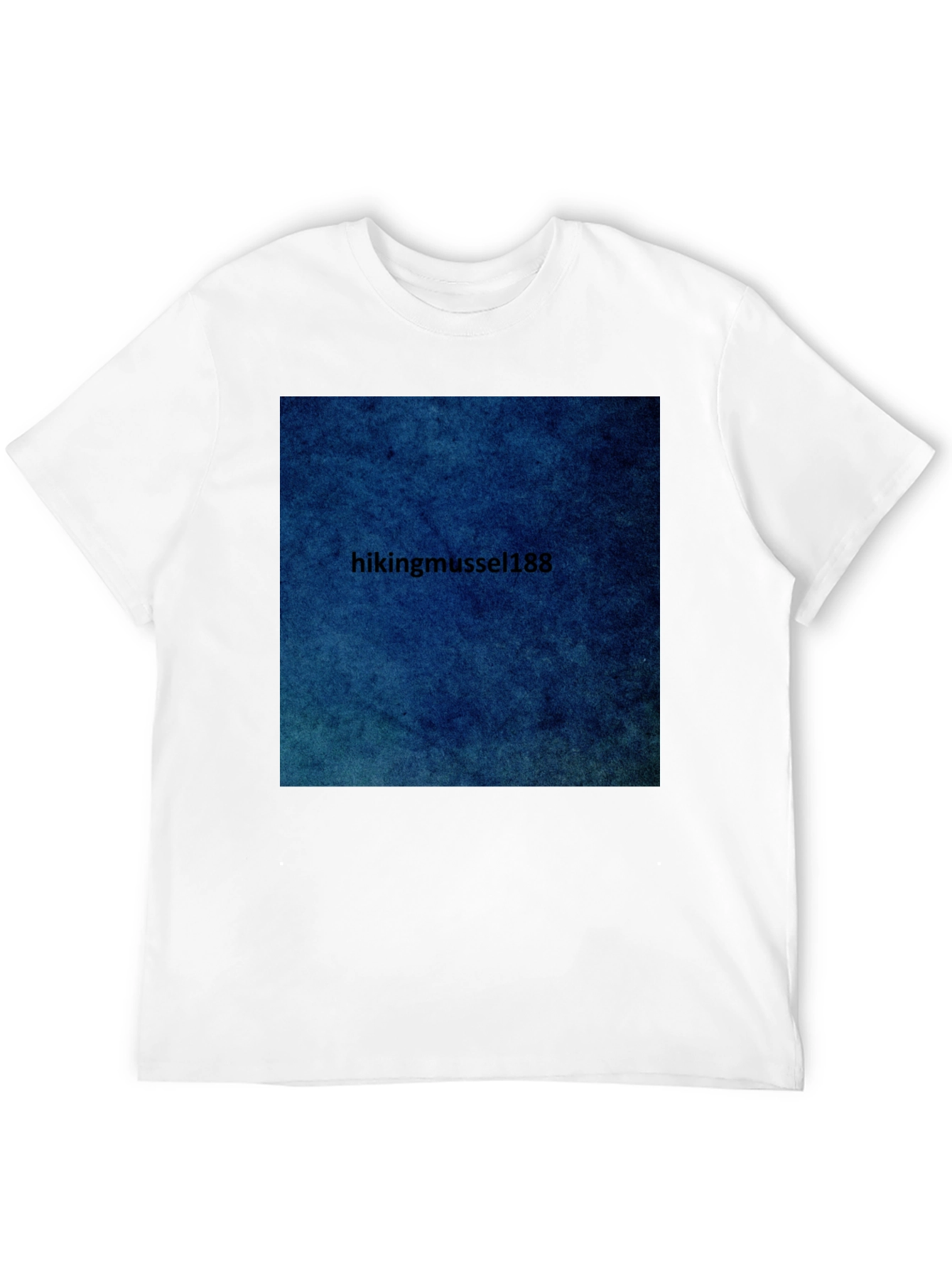 Black Unique Graphic Tee - Hikingmussel188 Design view 12