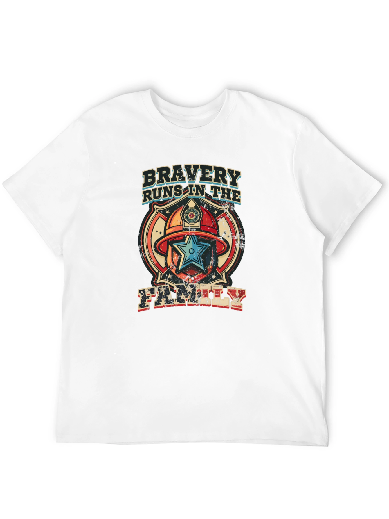 Black Bravery Runs in the Family Graphic Tee view 12