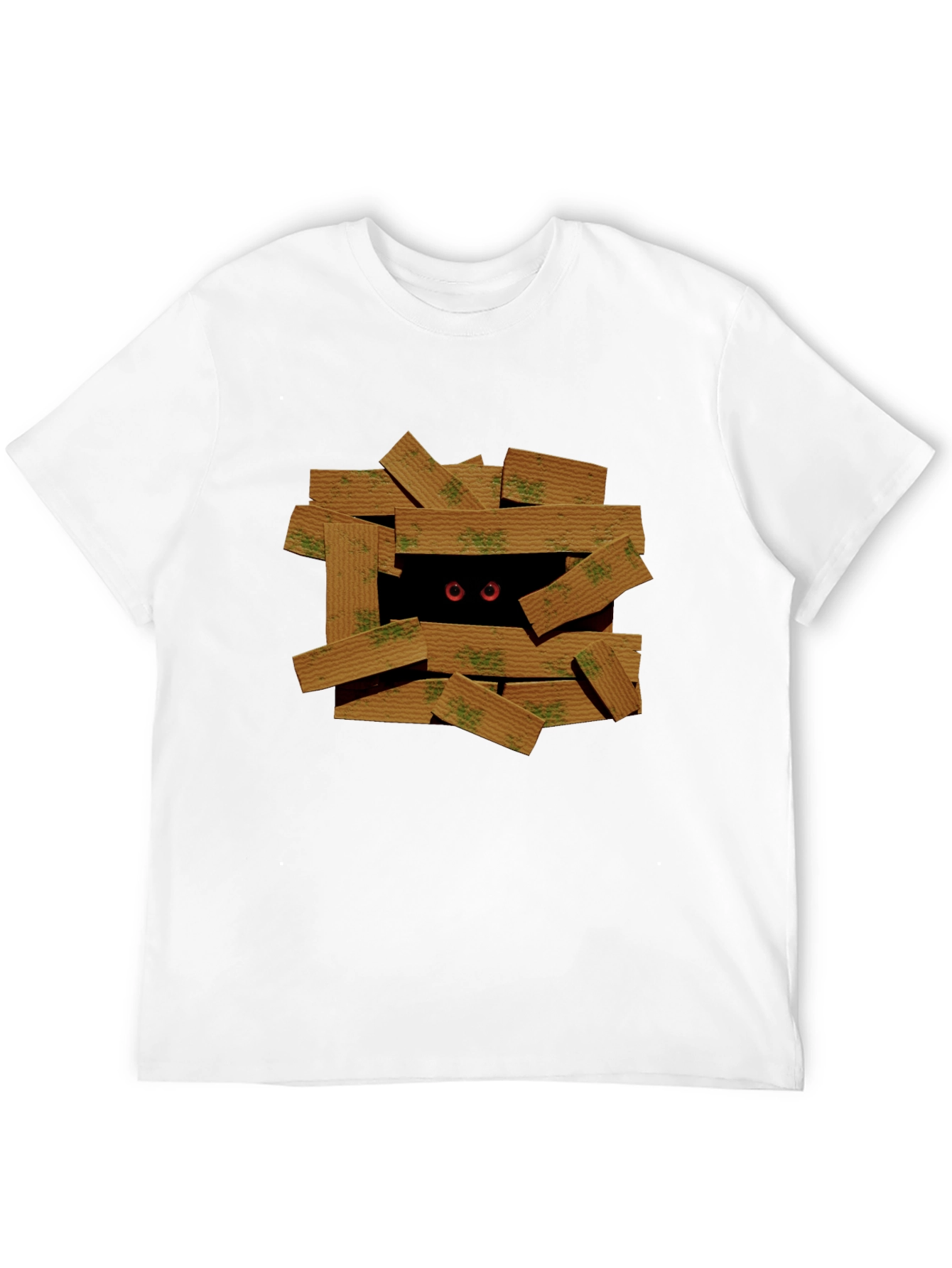 Black Peeking Cat T-Shirt view 12