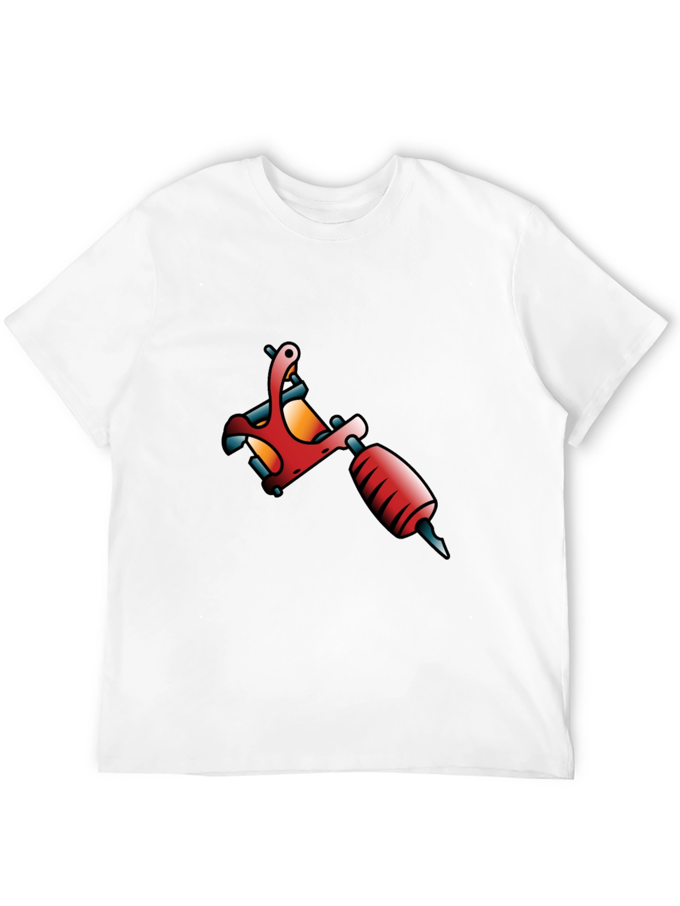 Black Tattoo Machine Graphic Tee - Classic Cool view 12