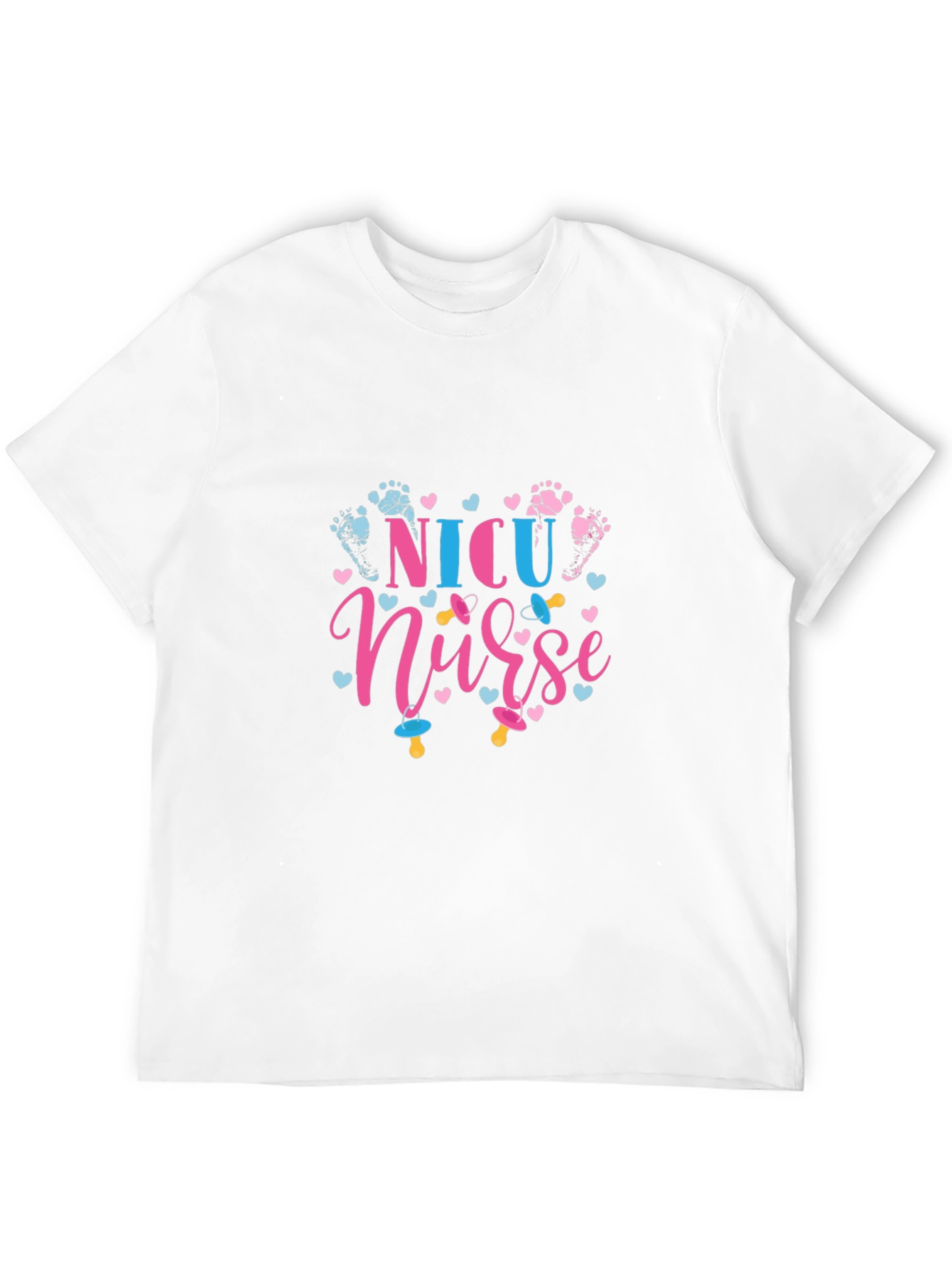 Black NICU Nurse Graphic Tee - Newborn Care Shirt view 12