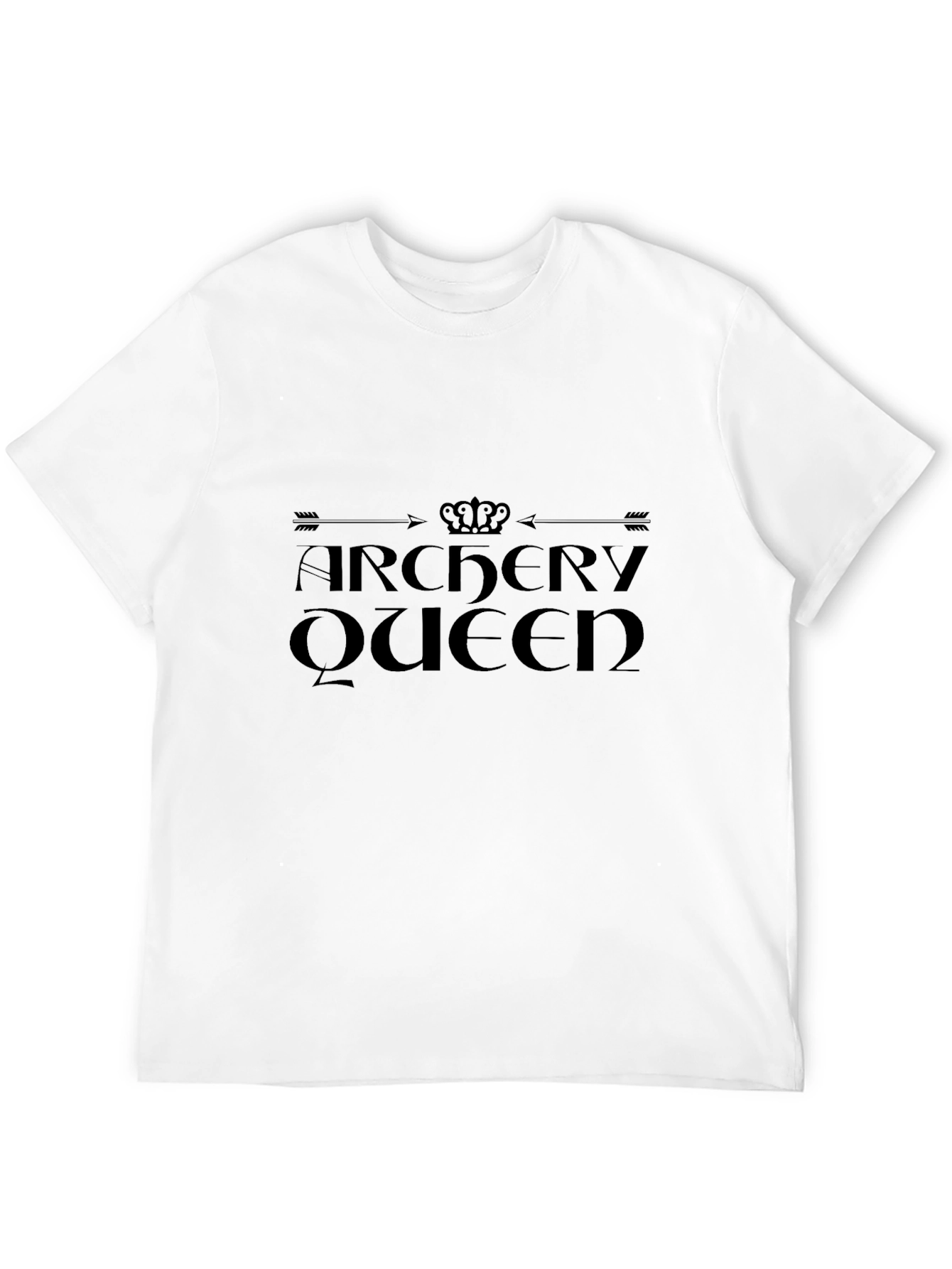 Black Archery Queen Black T-Shirt view 12