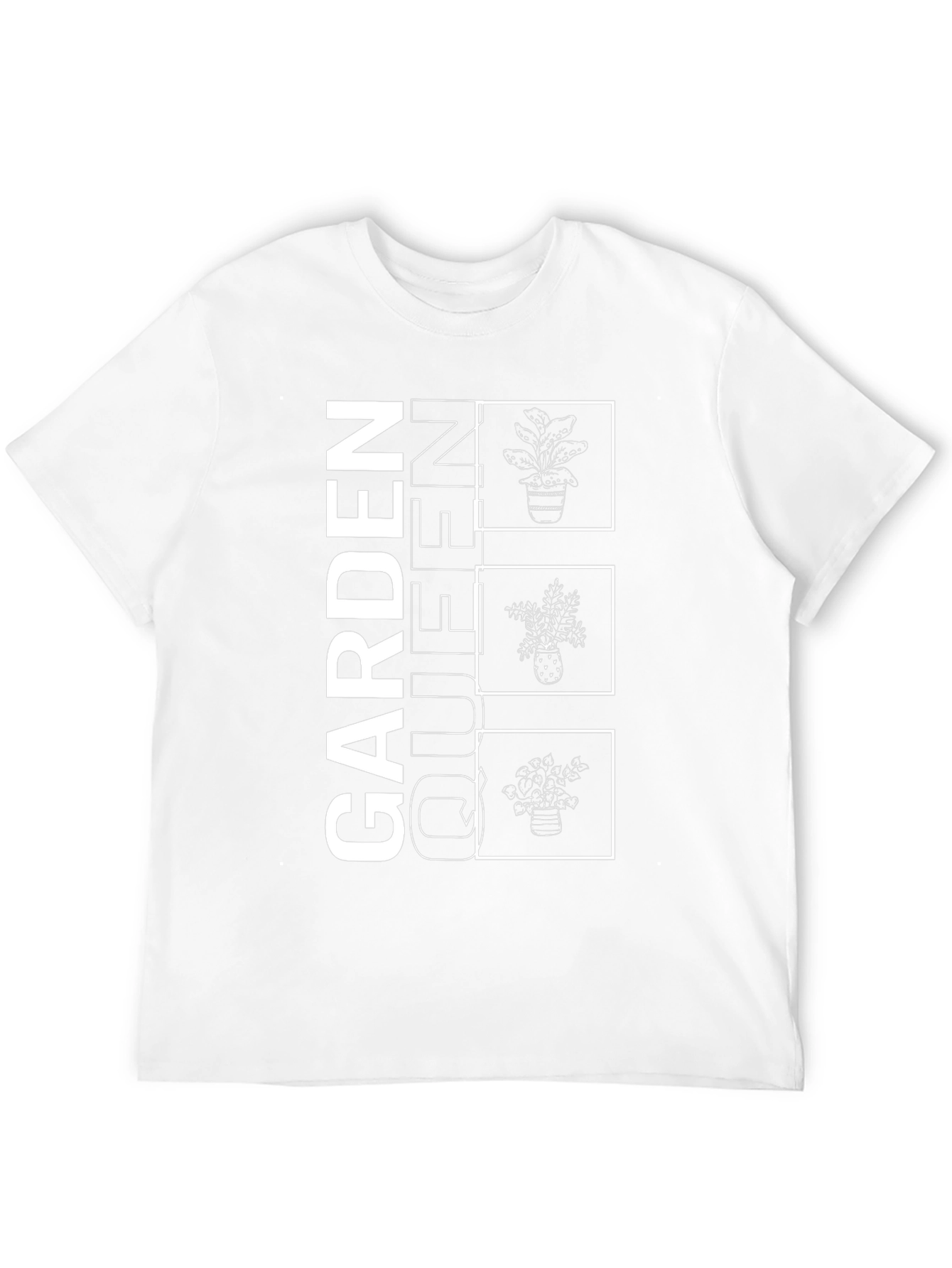 Black Garden Queen T-Shirt - Plant Lover's Tee view 12