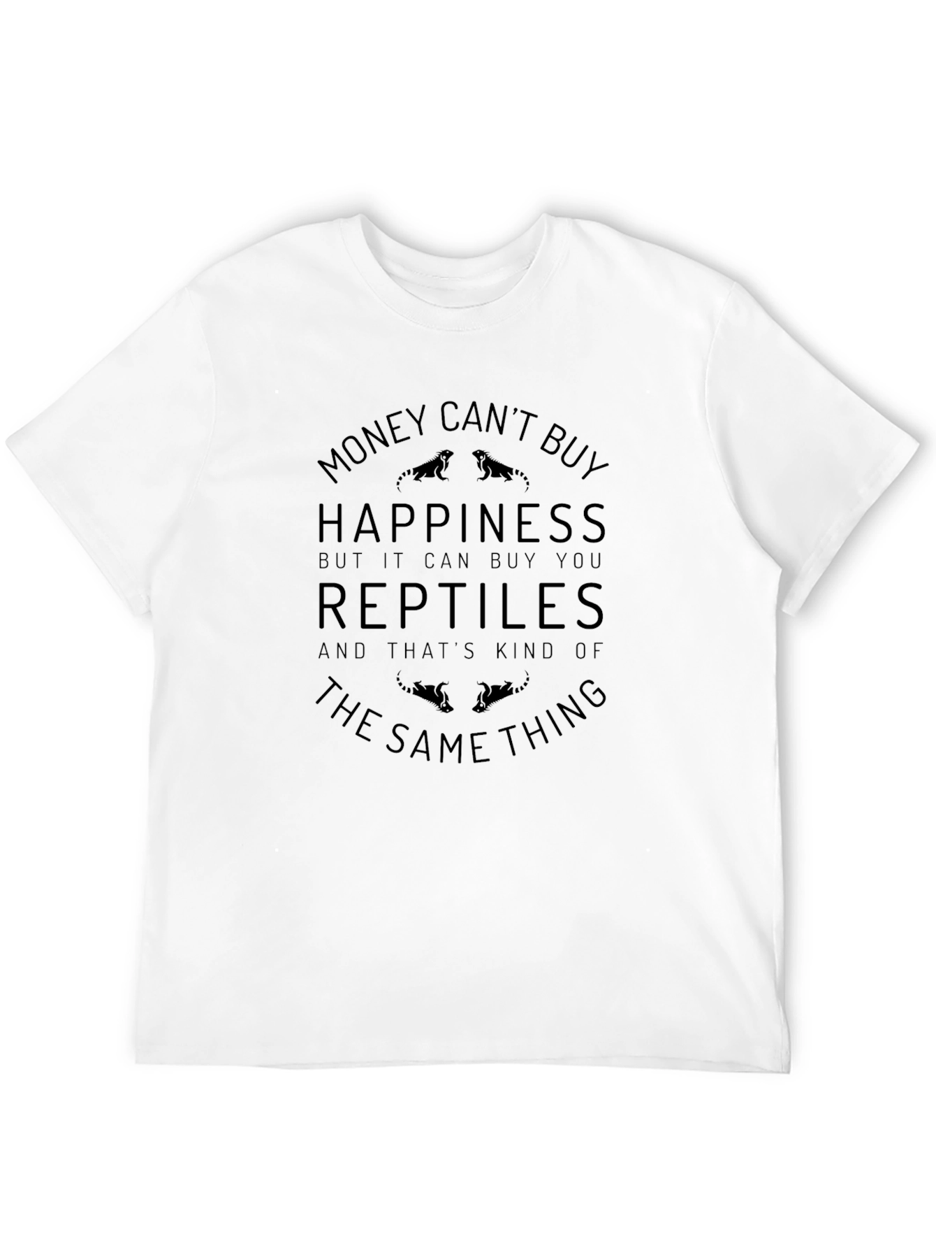 Black Money Can't Buy Reptiles T-Shirt view 12