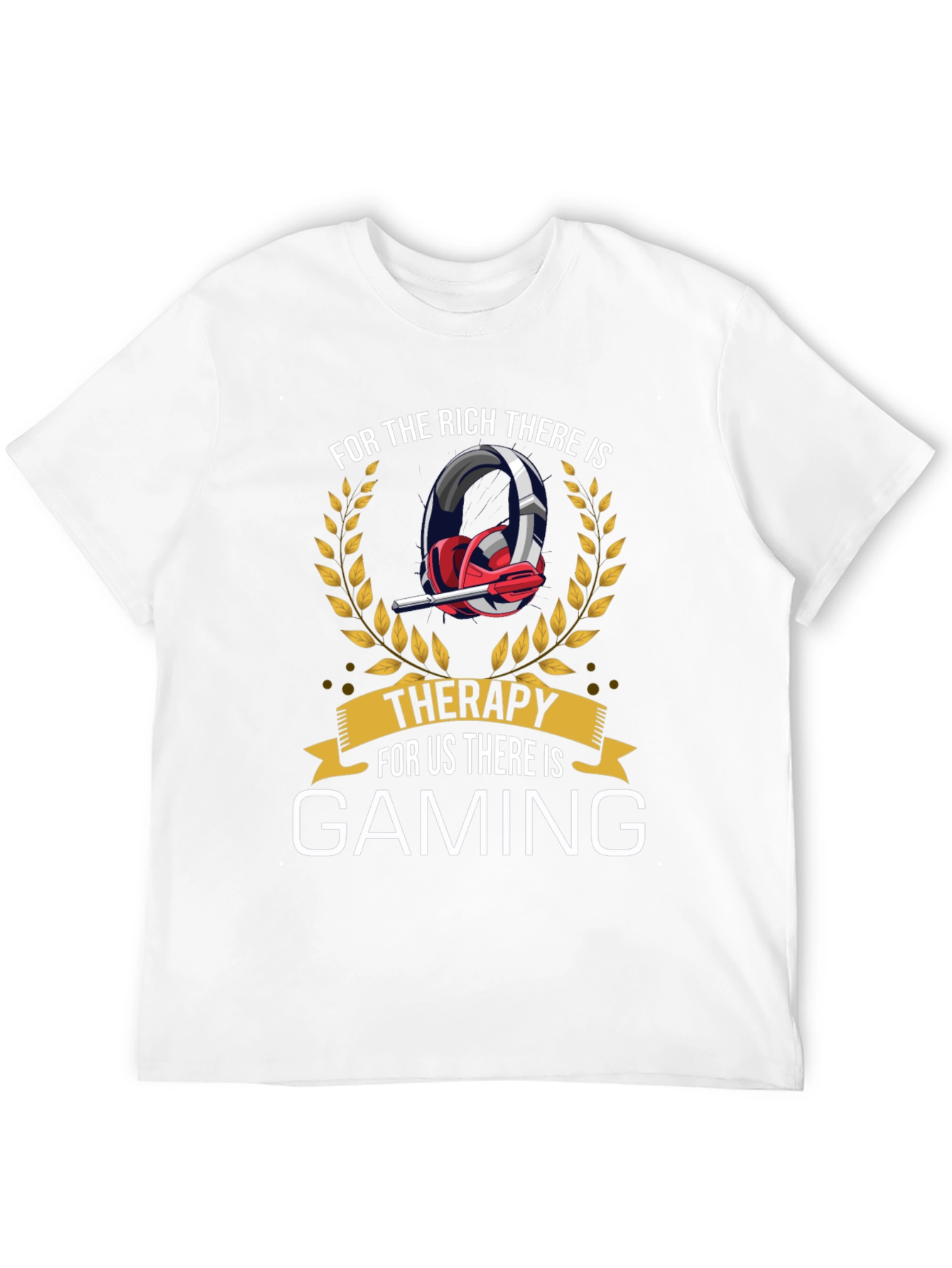 Black Gaming Therapy T-Shirt | Gamer Gift Idea view 12