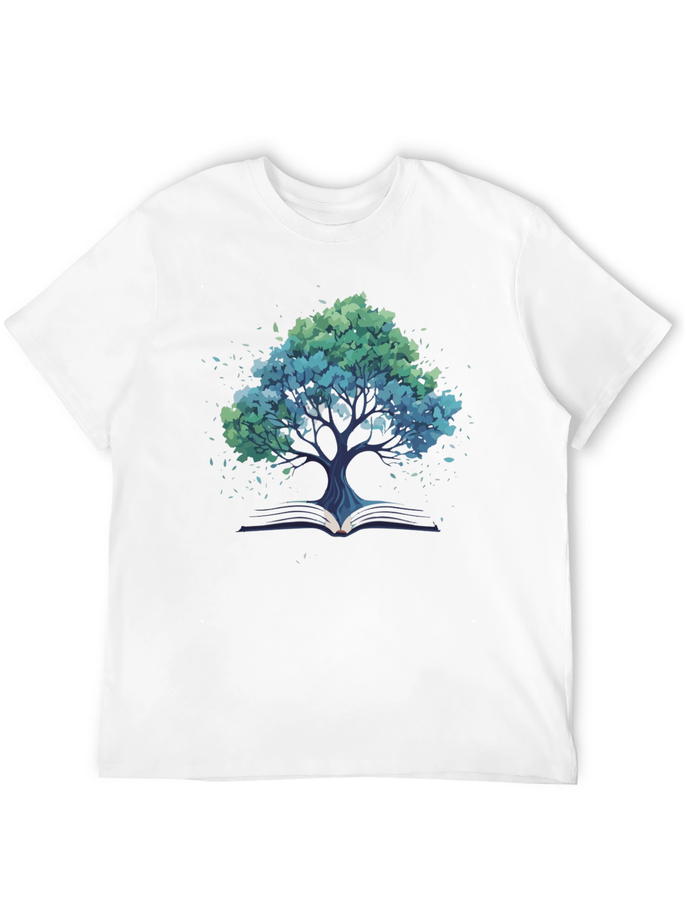 Black Tree of Knowledge Black T-Shirt - Read & Grow! view 12