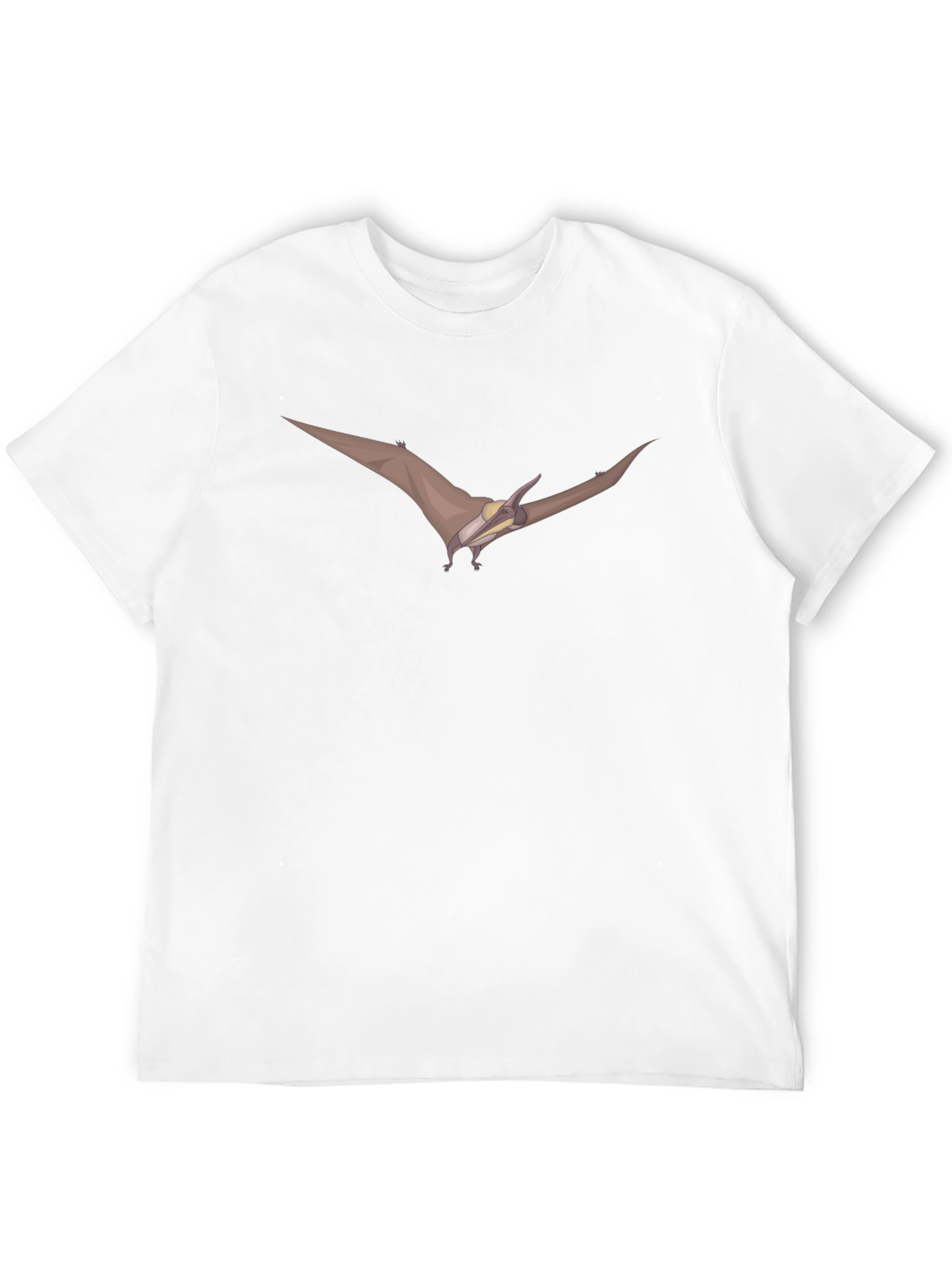 Black Pterodactyl Graphic Tee - Black Cotton Comfort view 12