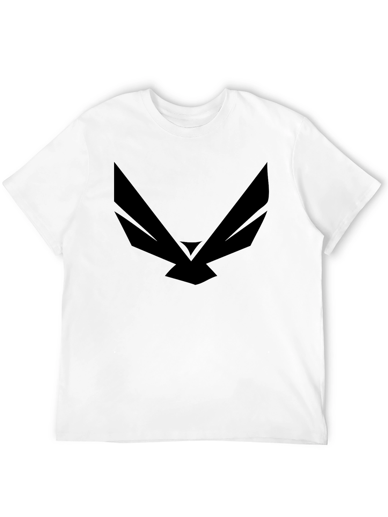 Black Black Graphic Tee - Modern Wingspan Design view 12