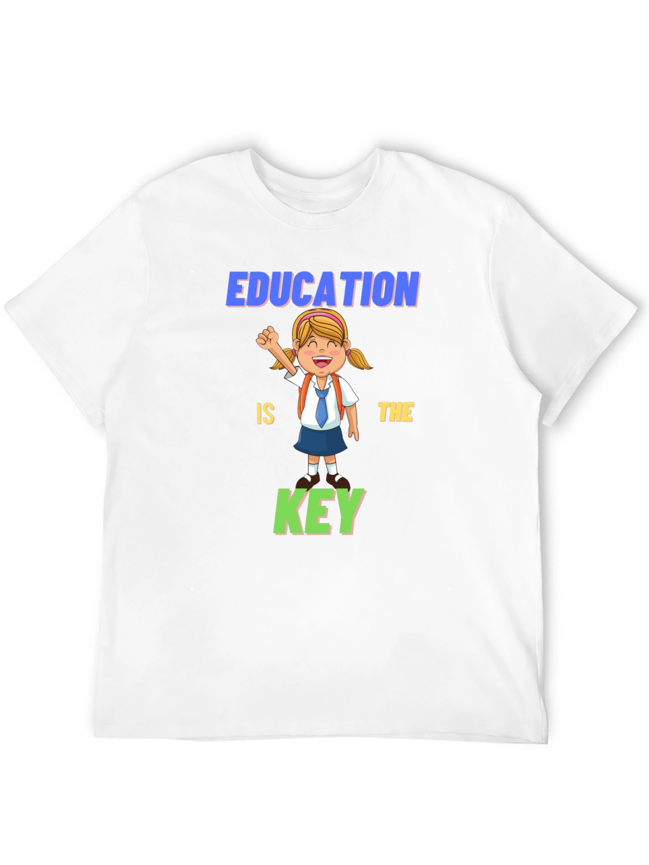 Black Education is Key Graphic Tee view 12