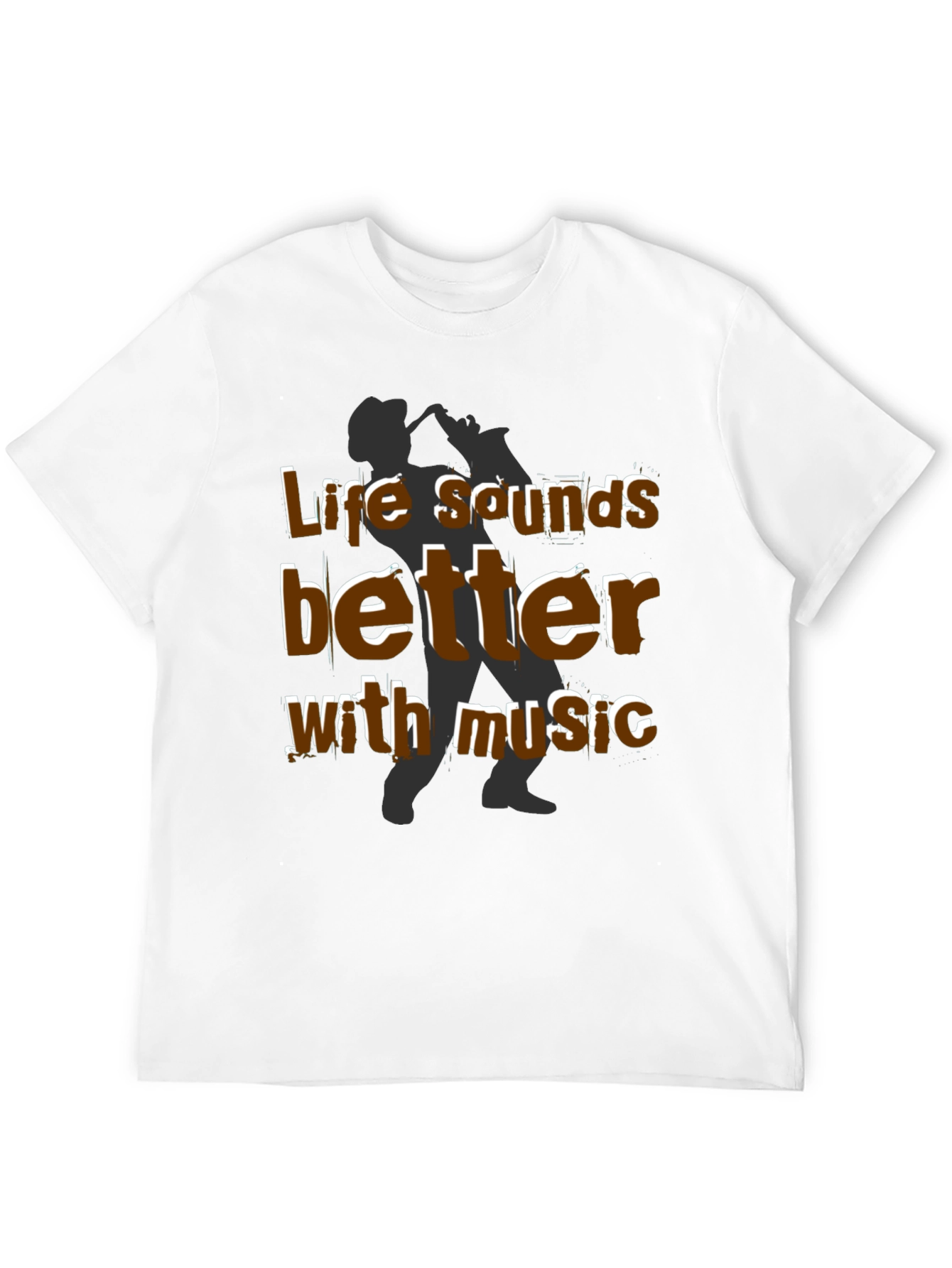 Black Life Sounds Better With Music T-Shirt view 12